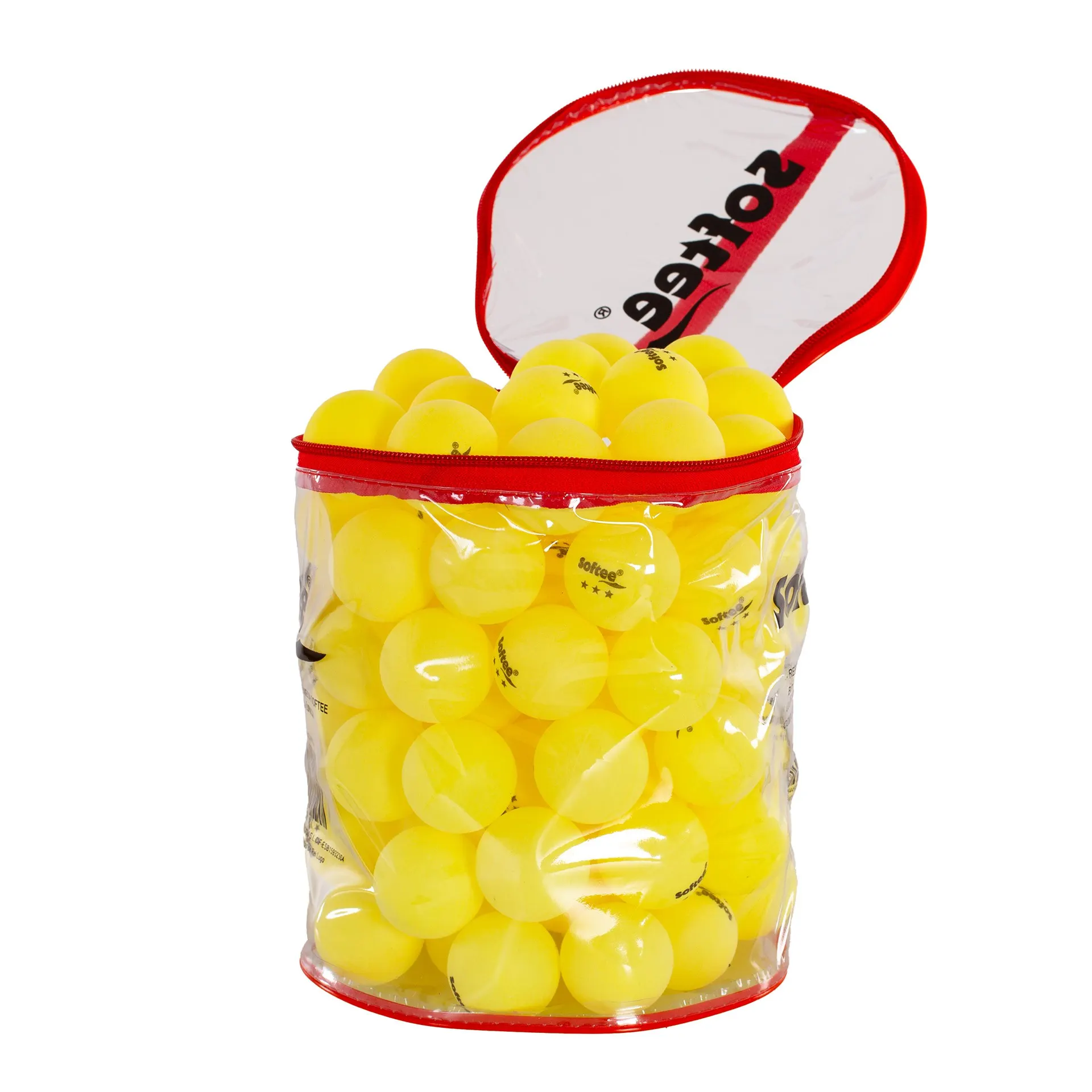 BOLSA 100 PELOTAS PP TENIS DE MESA SOFTEE