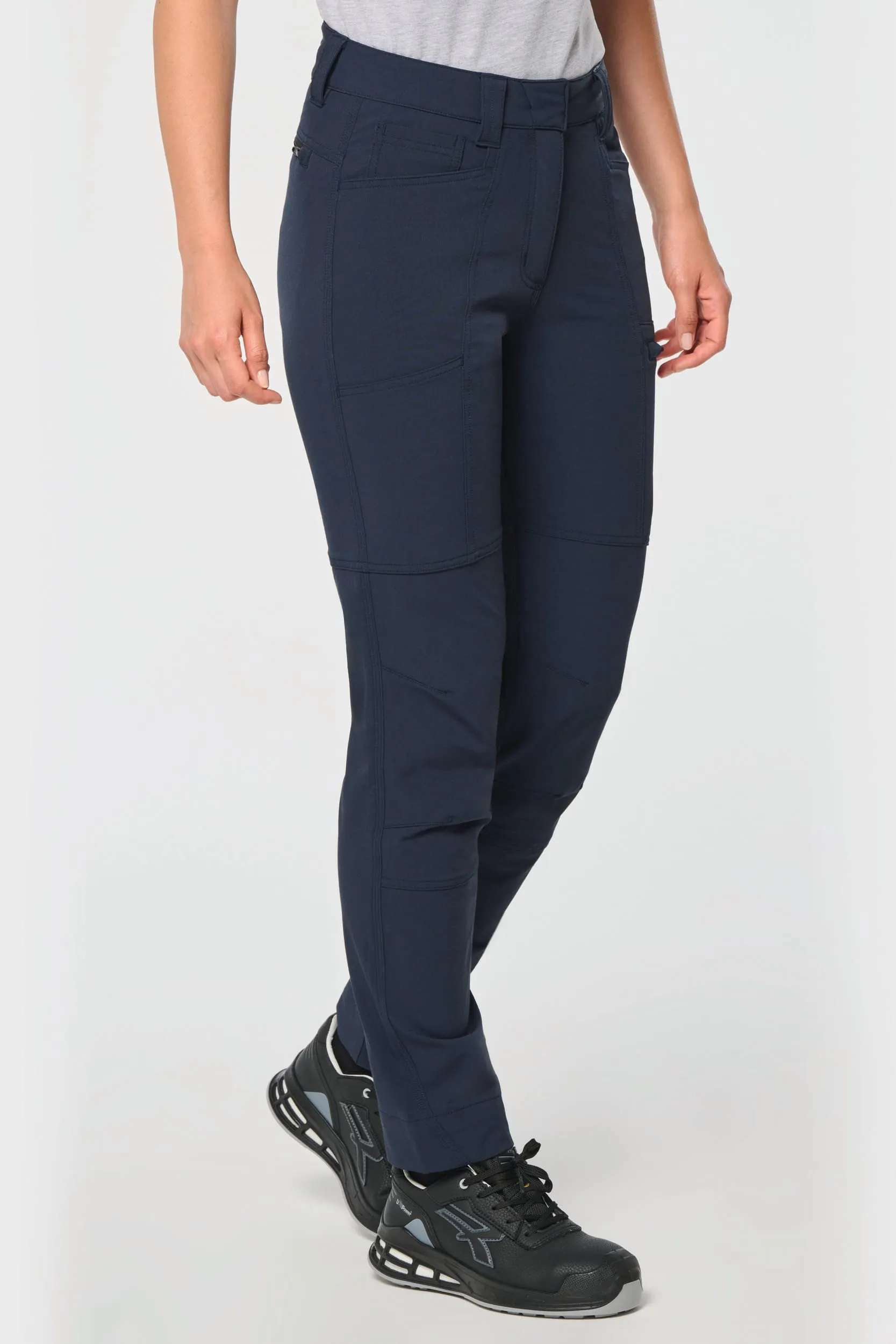 Pantalón reciclado stretch mujer