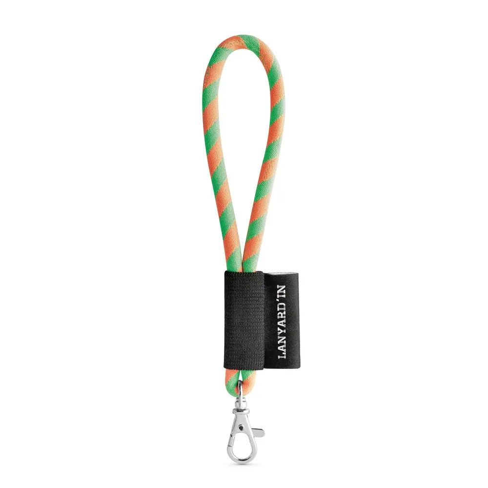 SET Lanyard TUBE Short (Ø 7 mm) con mosquetón de 9 mm