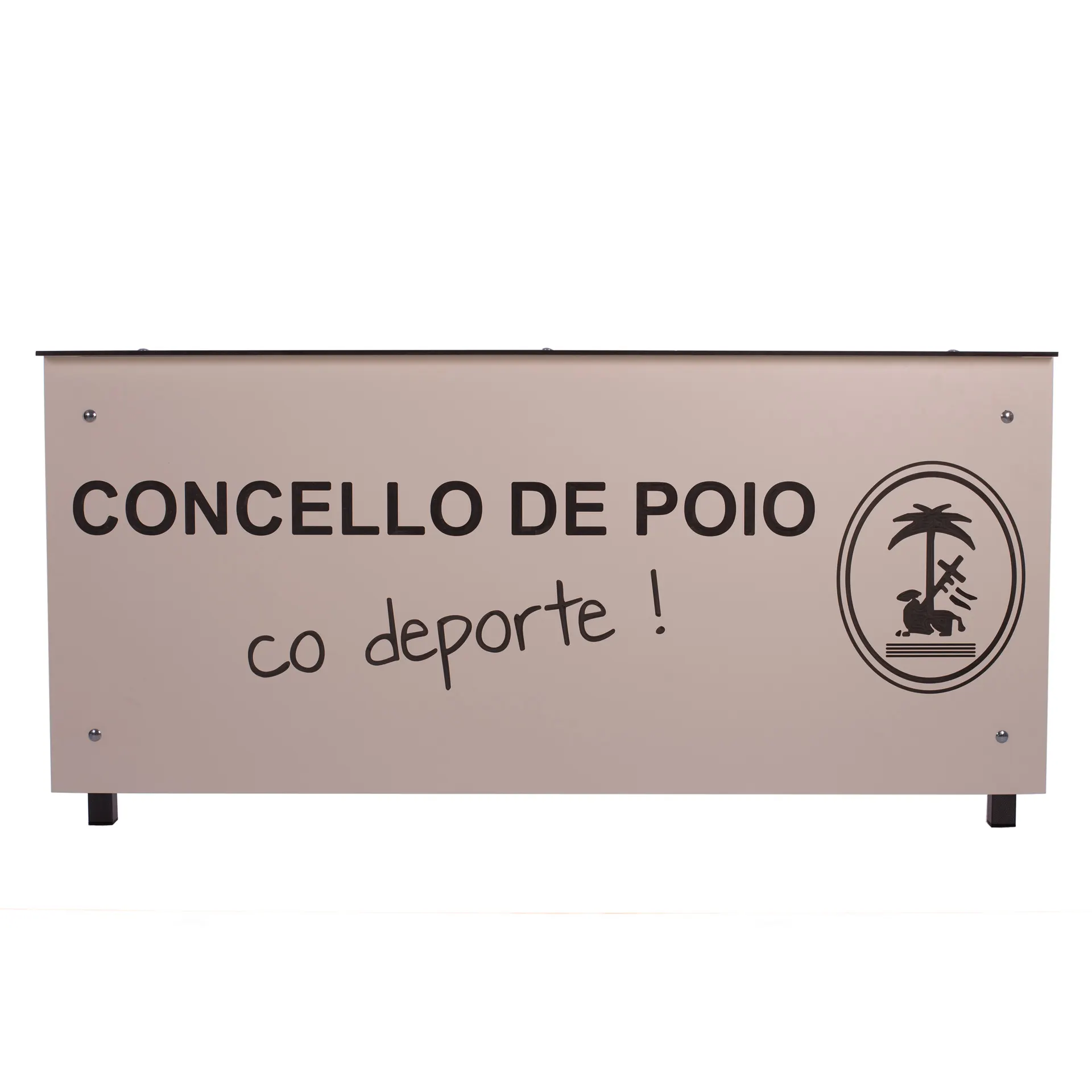 MESA ANOTADORES COMPLETA FENÓLICO 12MM COLOR PERSONALIZABLE