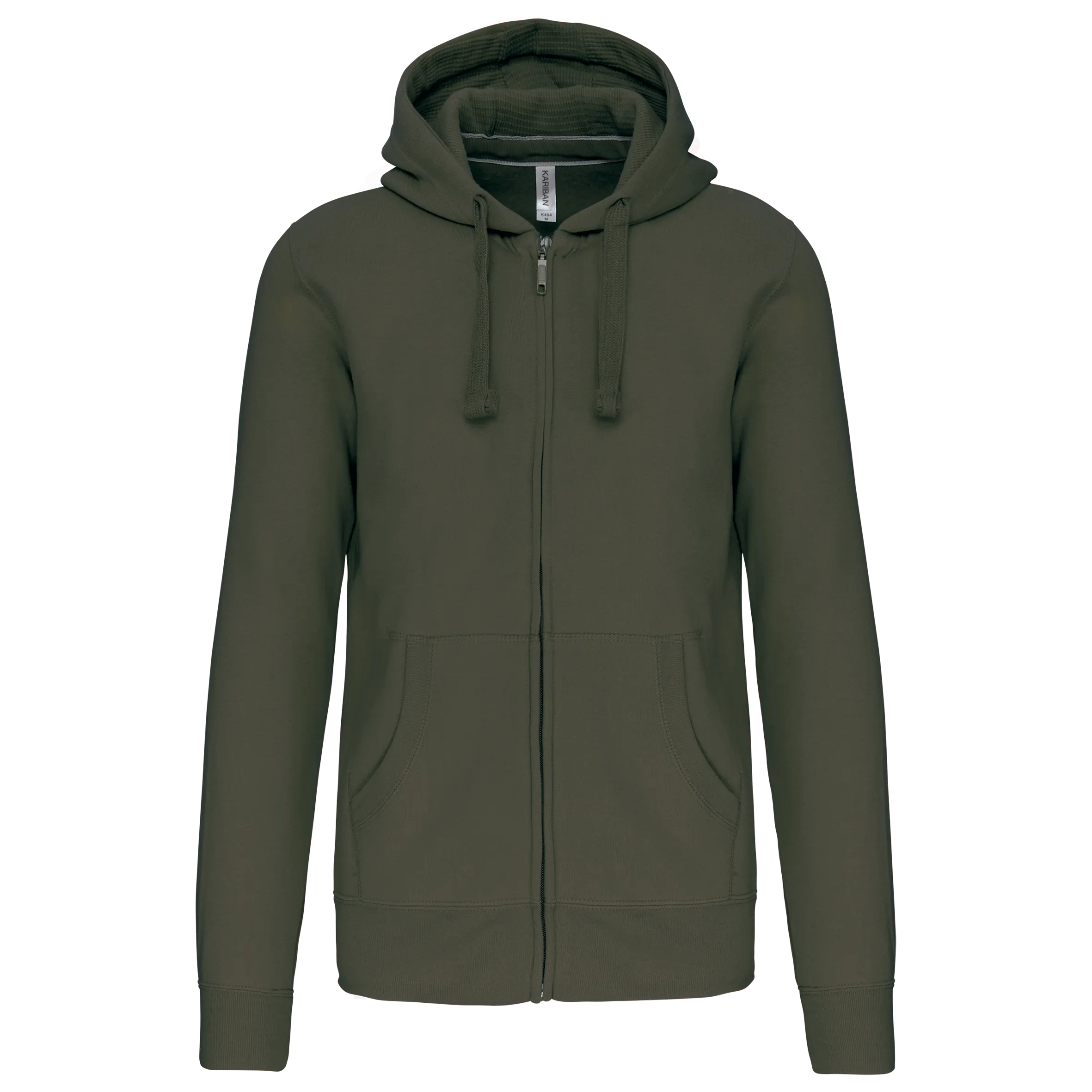 Sudadera con capucha y cremallera