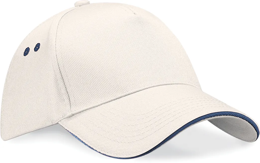Gorra Ultimate - 5 paneles con sándwich contrastado