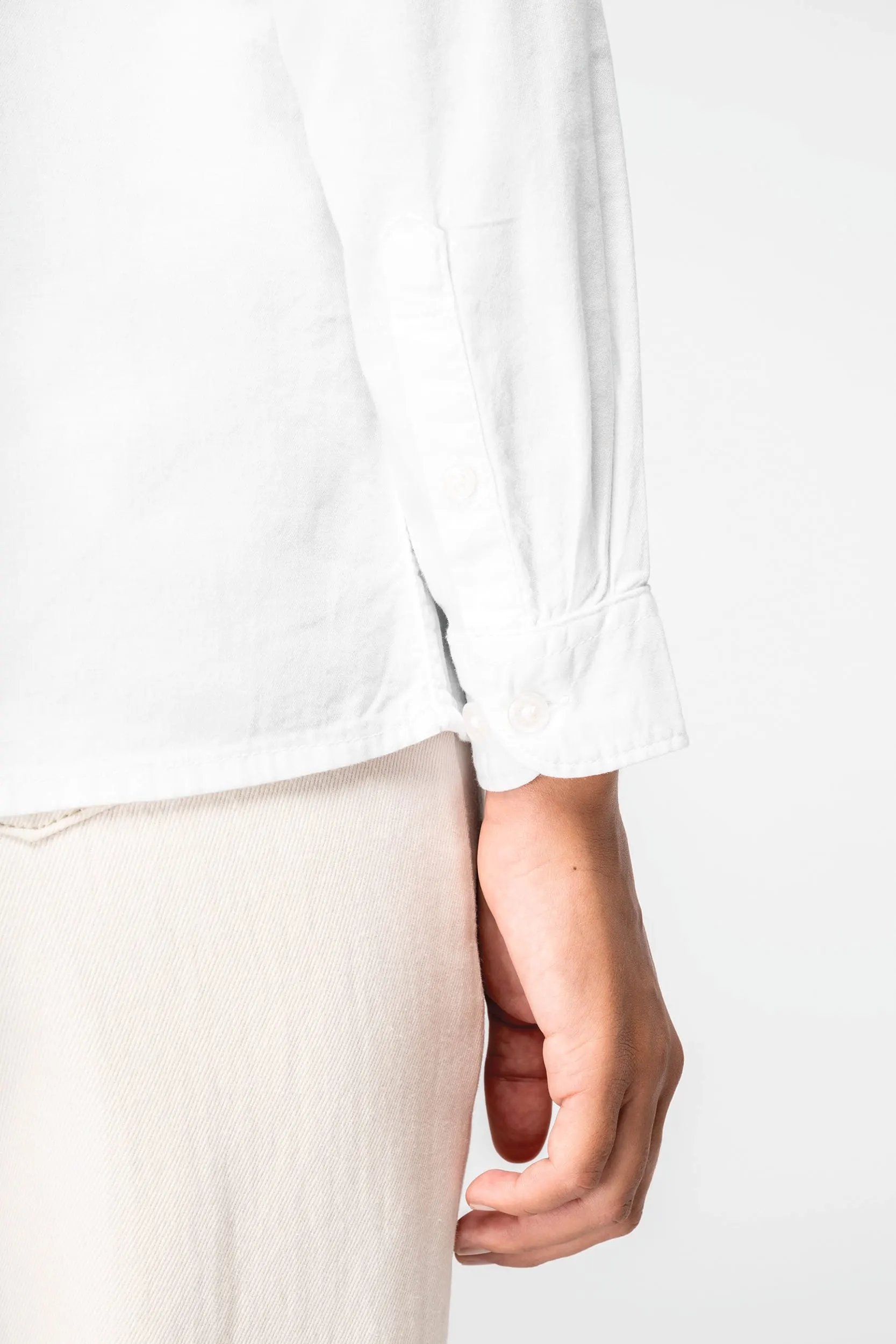 Camisa ecorresponsable efecto lavado mujer