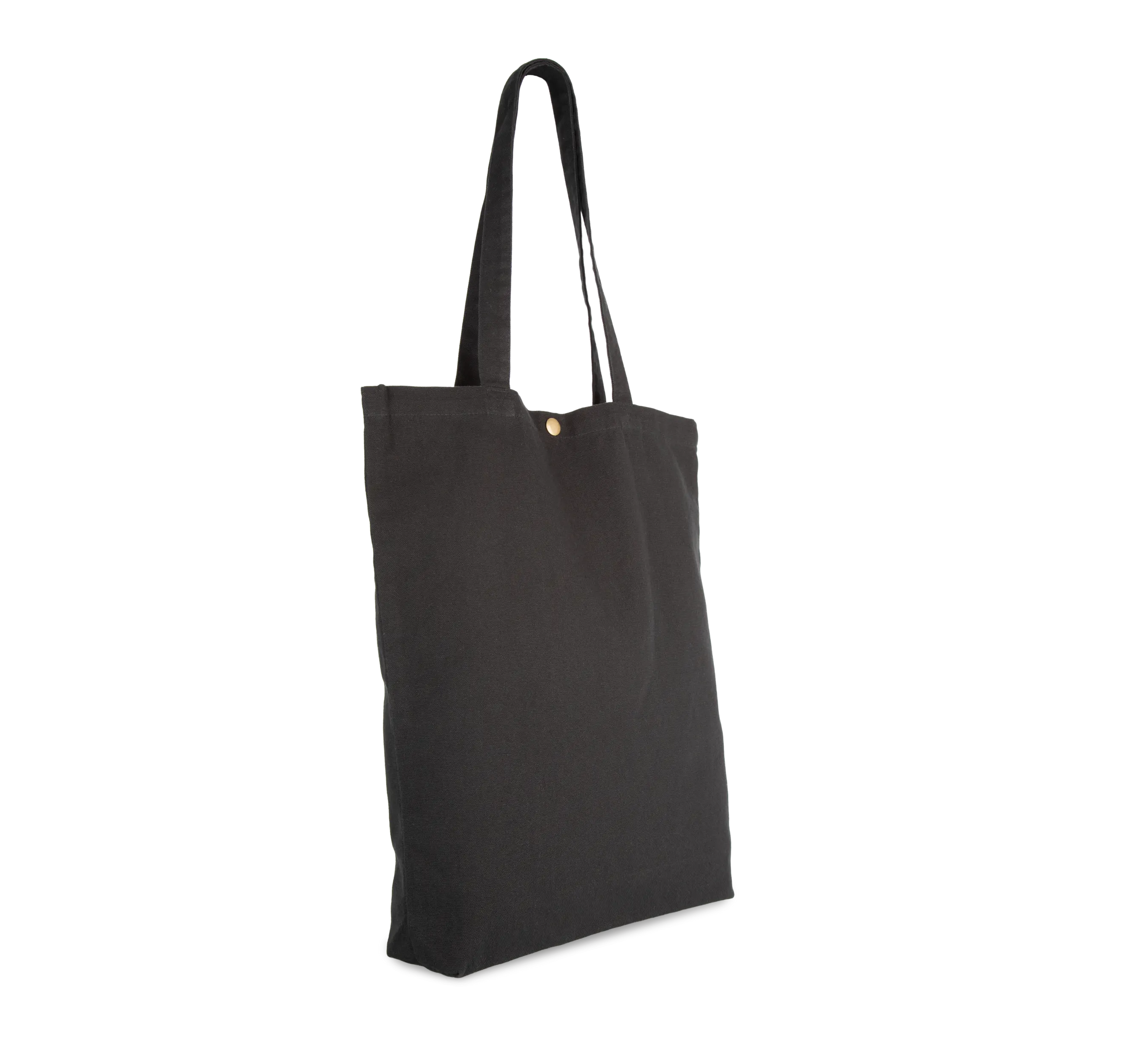 Bolsa shopper de algodón efecto lavado