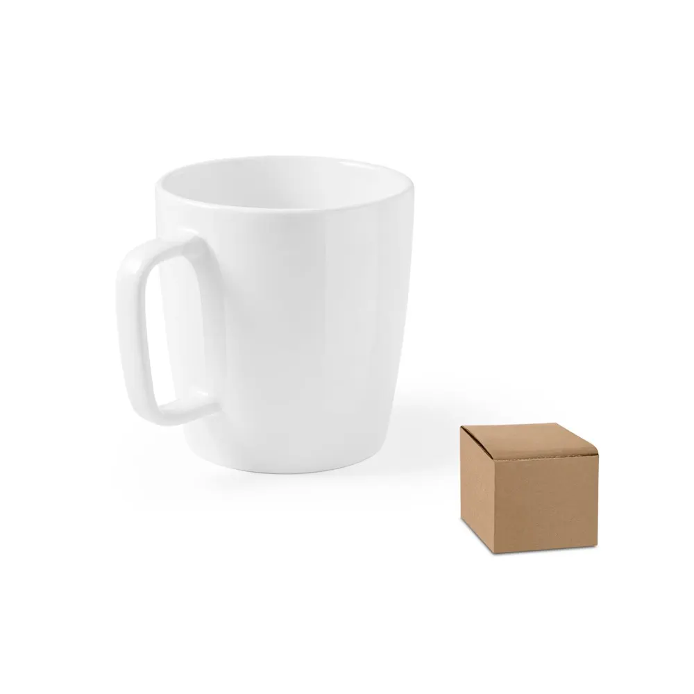 DHONI WHITE. Taza de cerámica 450 ml