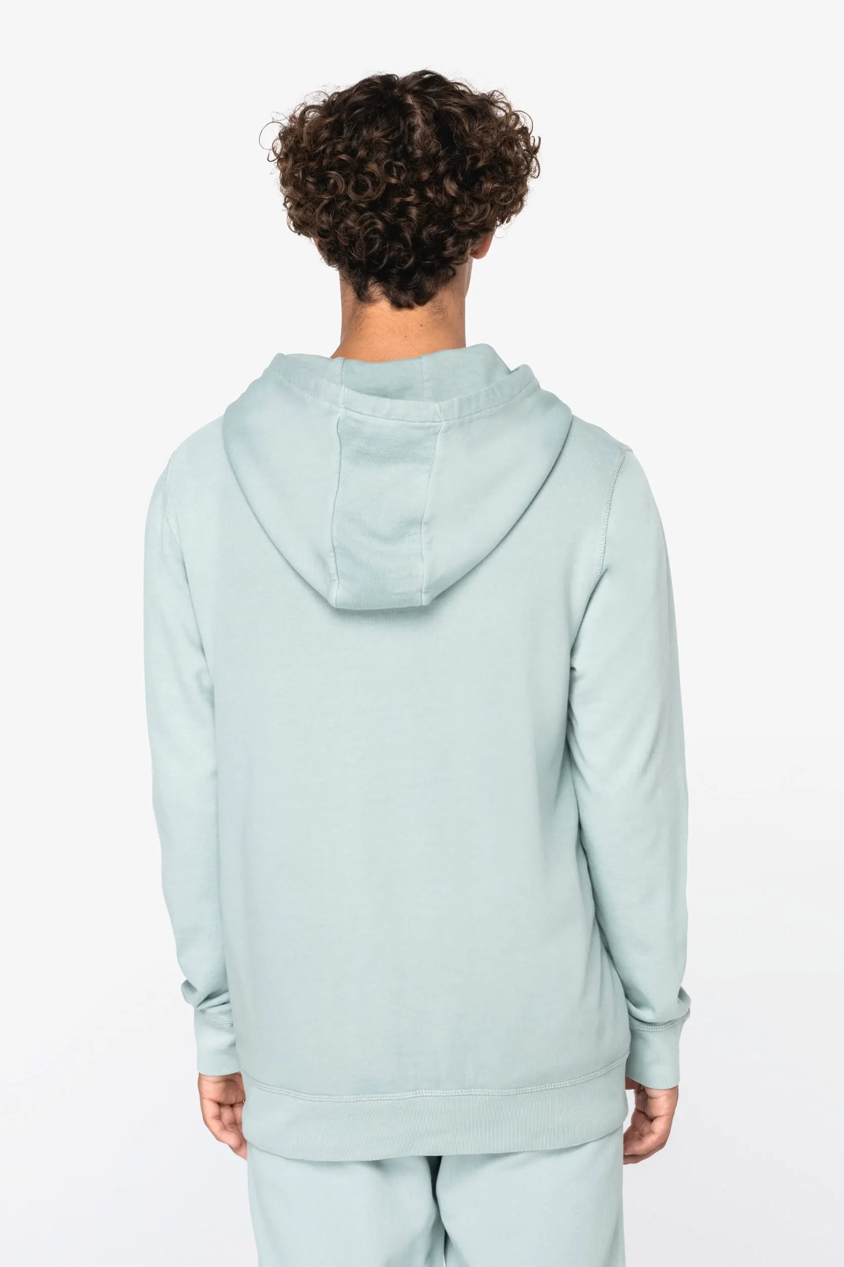 Sudadera ecorresponsable con capucha French Terry unisex