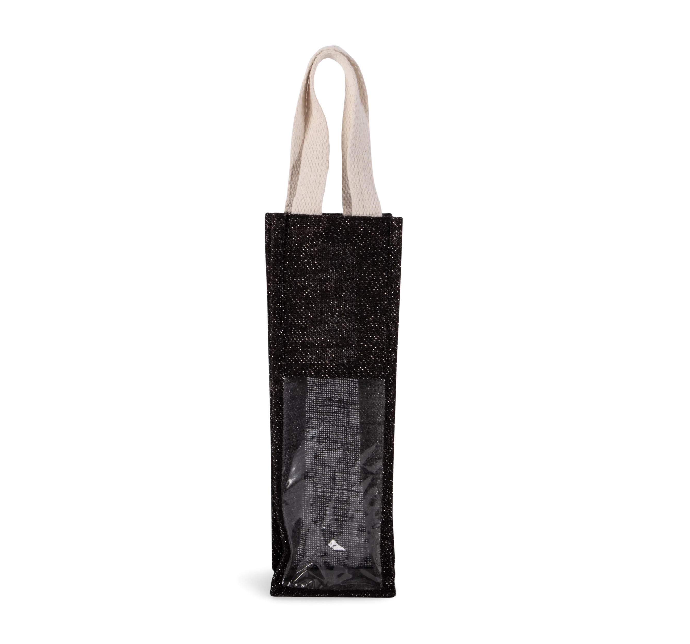 Bolsa de yute para botella