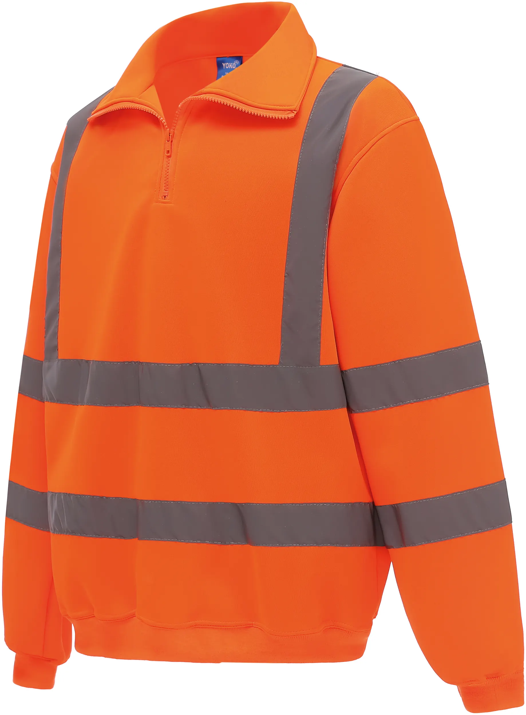 Sudadera Alta Visibilidad 1/4 cremallera