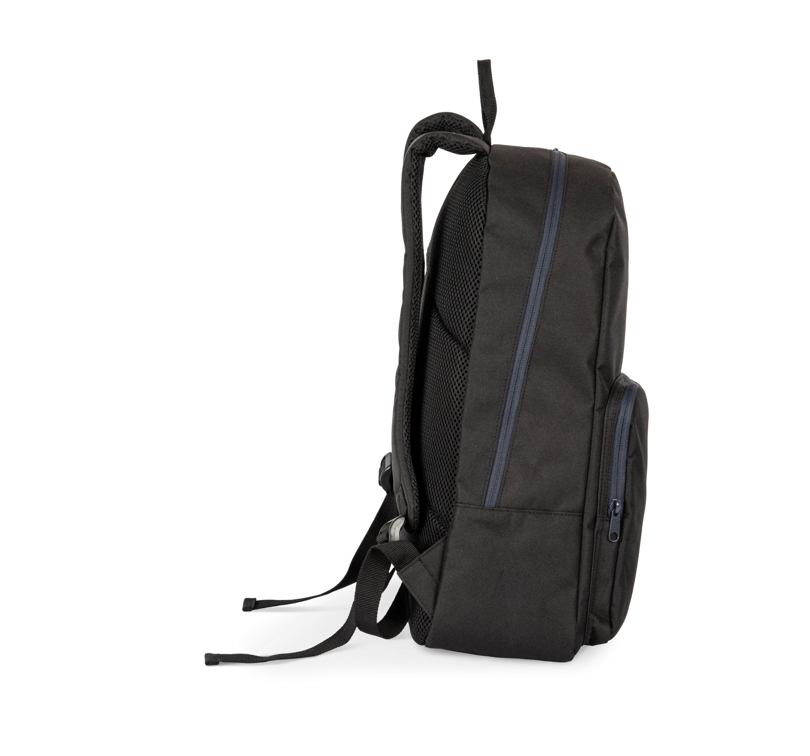 Mochila con cierres rápidos a contraste