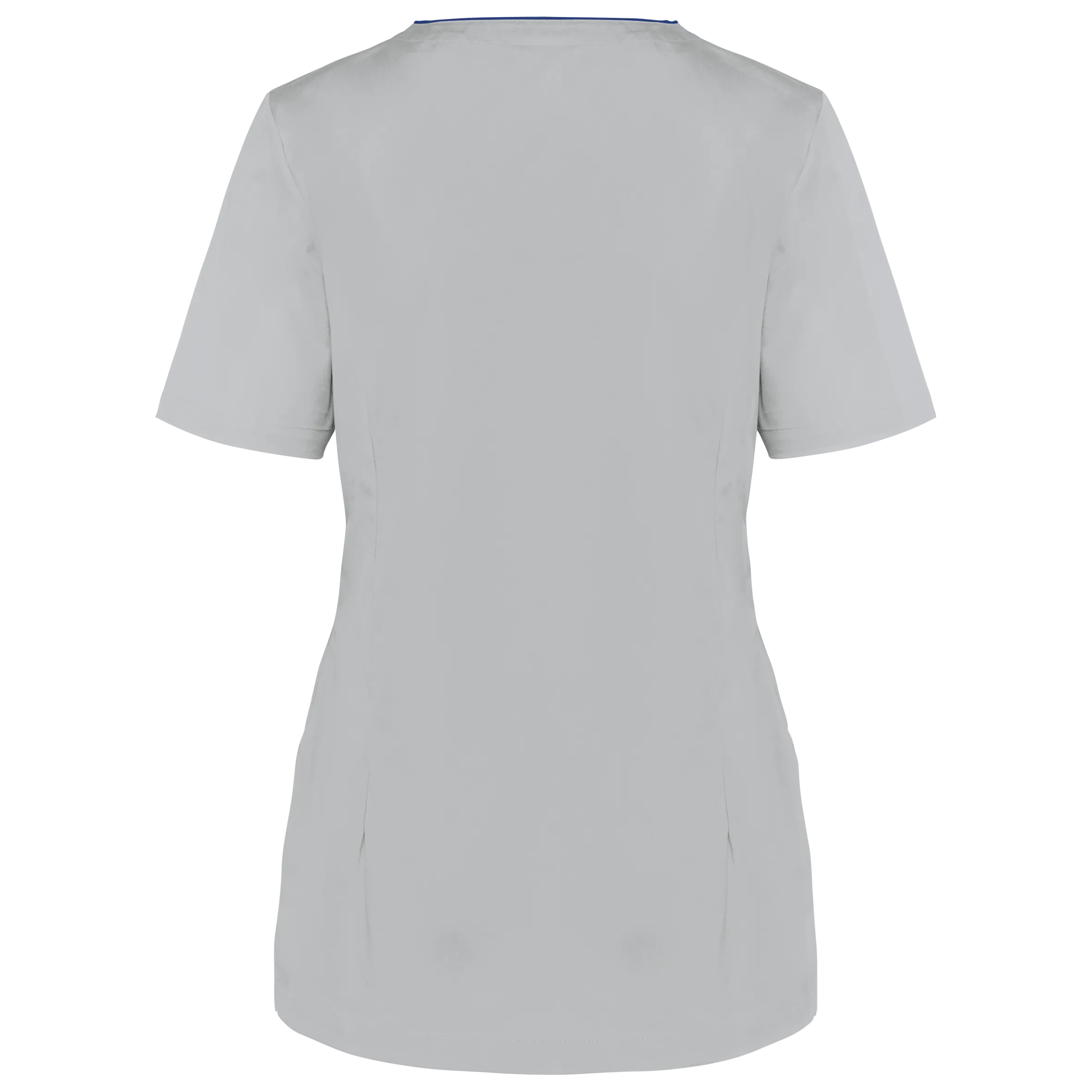 Blusa polialgodón con botones a presión mujer