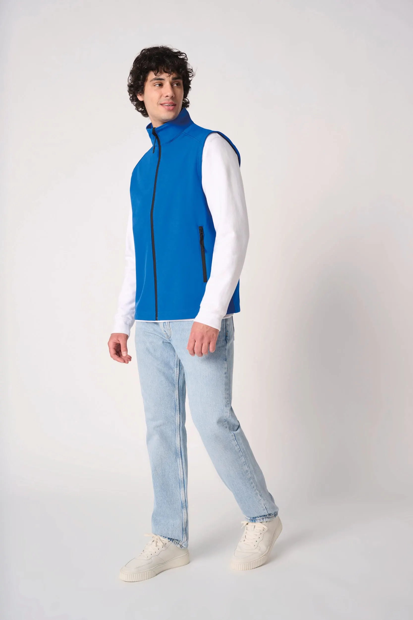 Chaleco softshell de 2 capas unisex