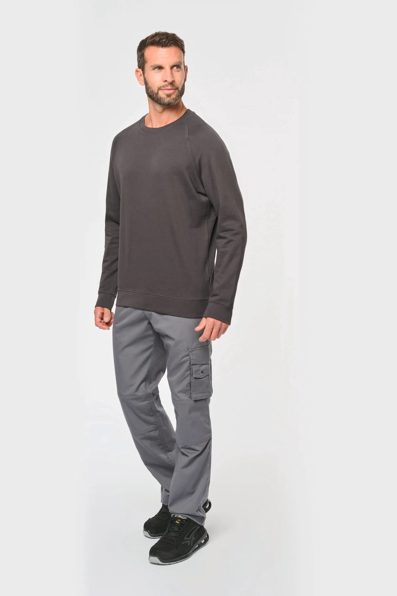 Sudadera con cuello redondo