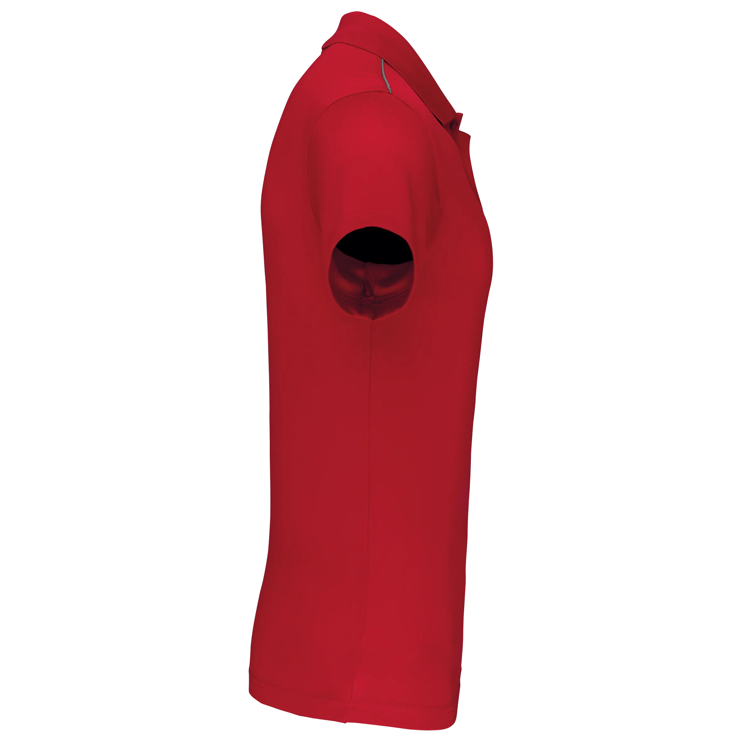 Polo interlock de manga corta hombre
