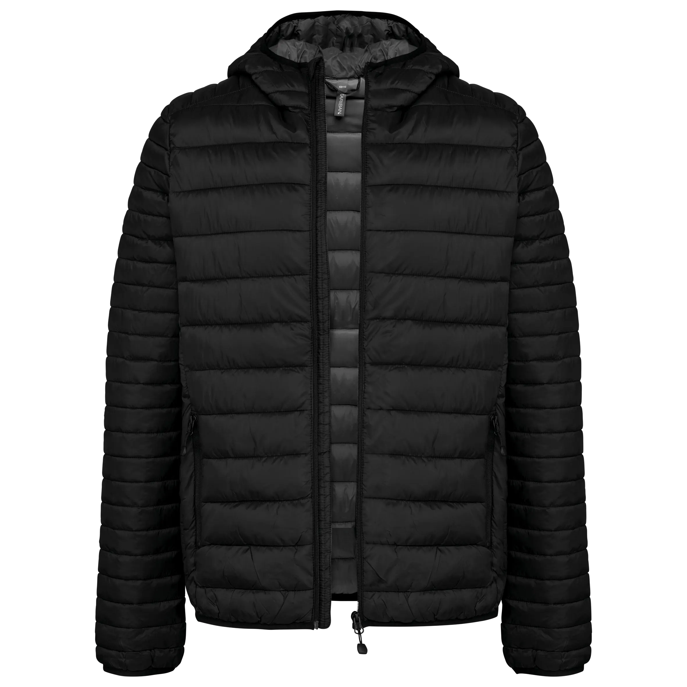 Chaqueta acolchada y ligera con capucha hombre