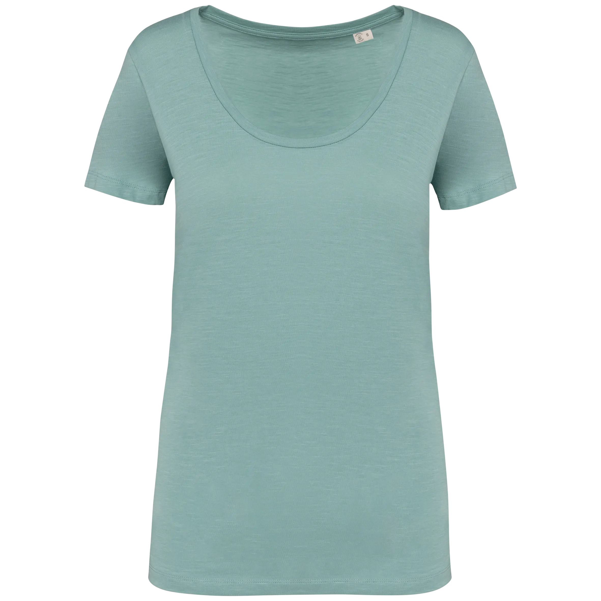Camiseta ecorresponsable slub mujer