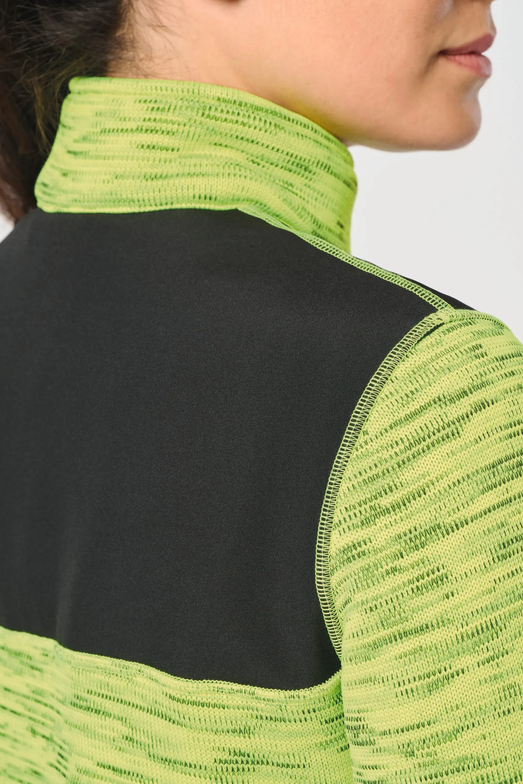 Chaqueta polytricot reciclada mujer