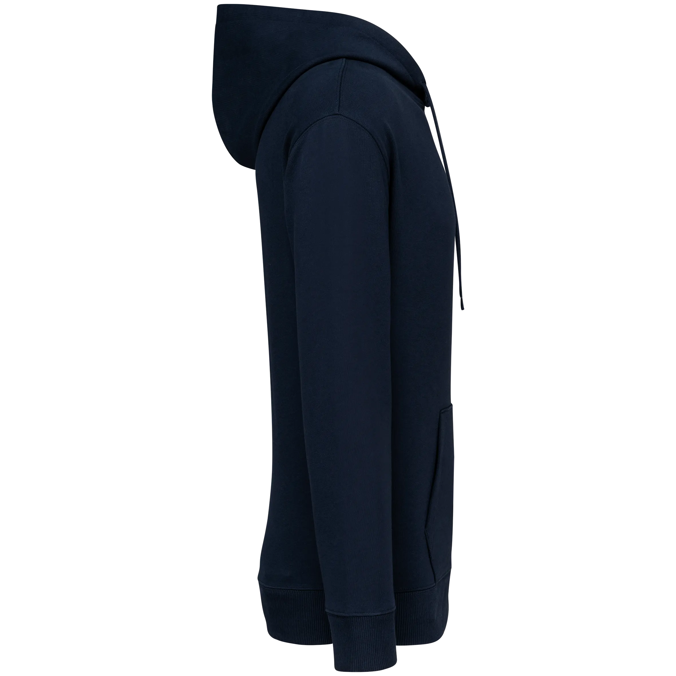Sudadera ecorresponsable con capucha y hombros caídos French Terry unisex