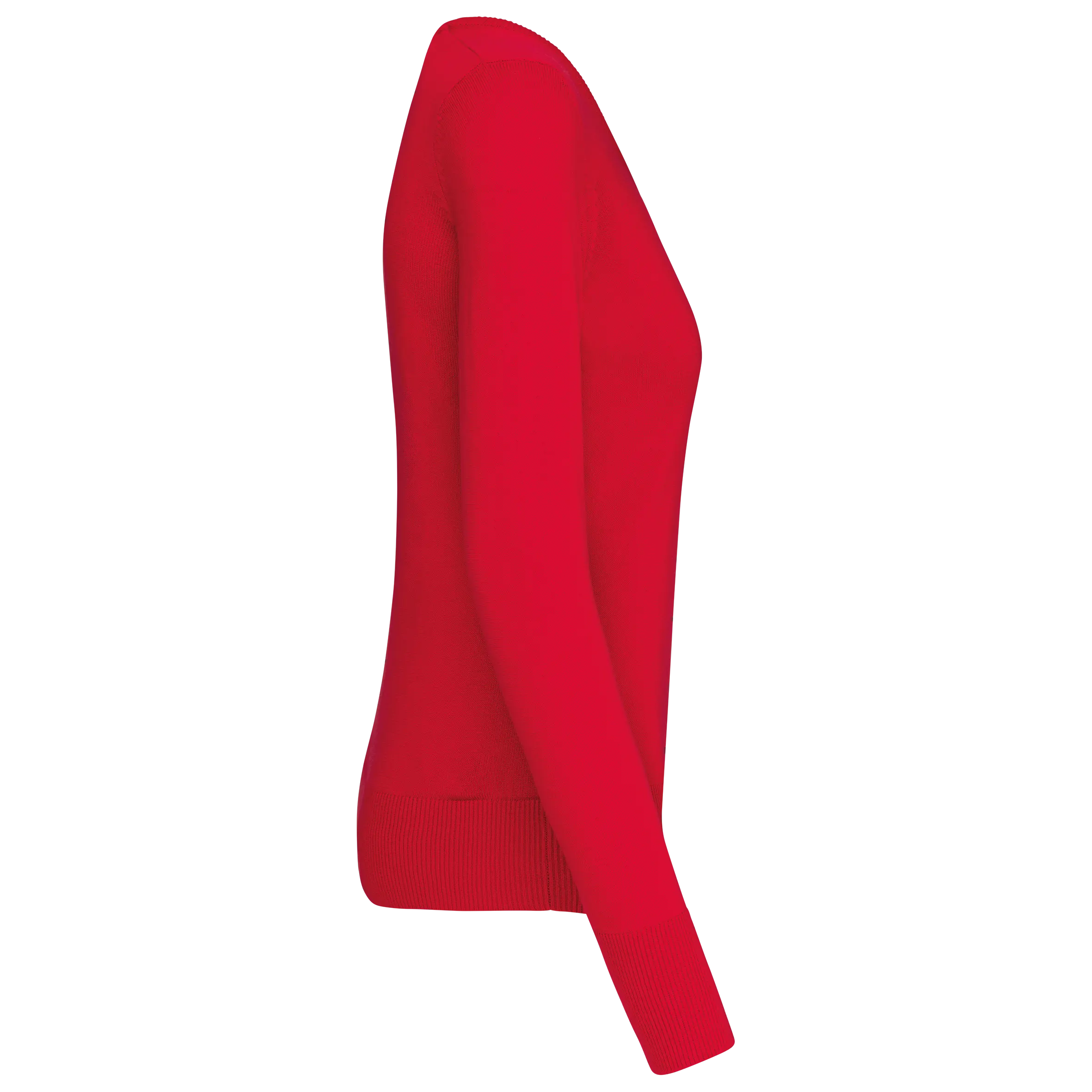 Jersey cuello de pico mujer