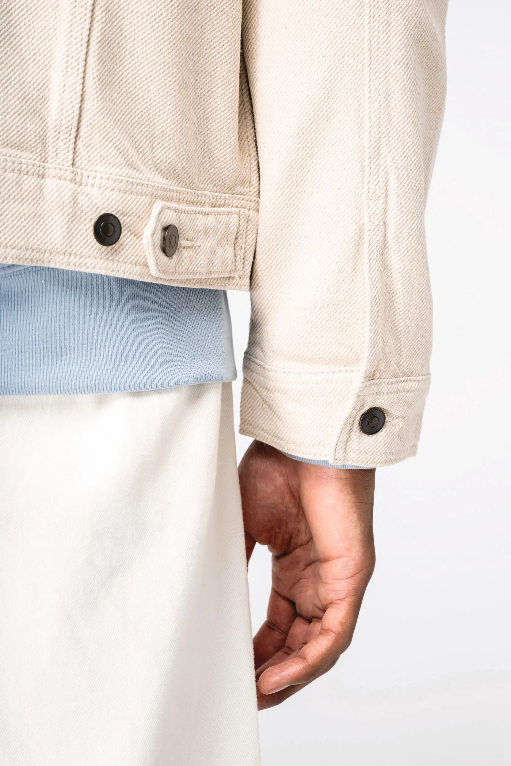 Chaqueta ecorresponsable de cáñamo hombre