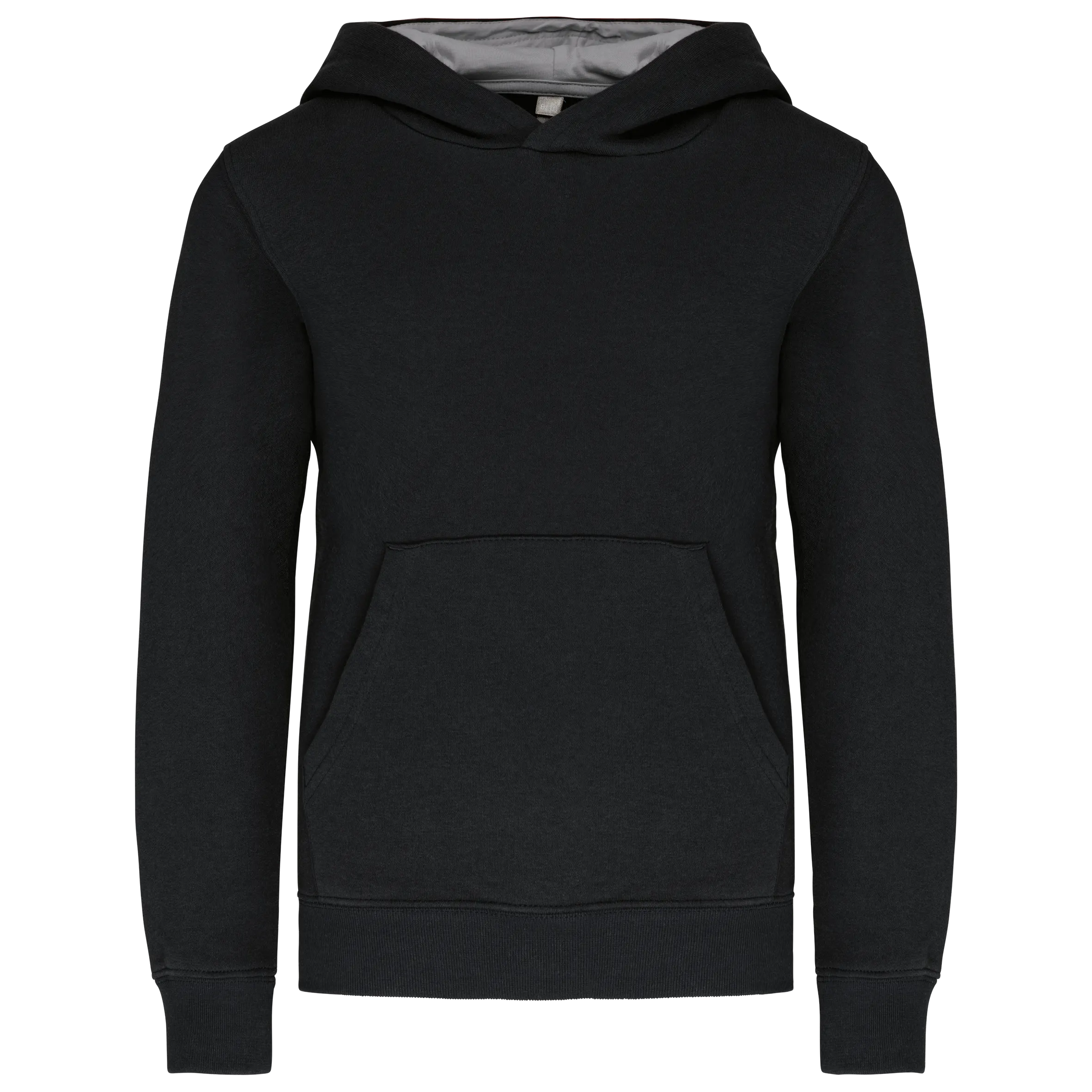 Sudadera capucha contrastada niños