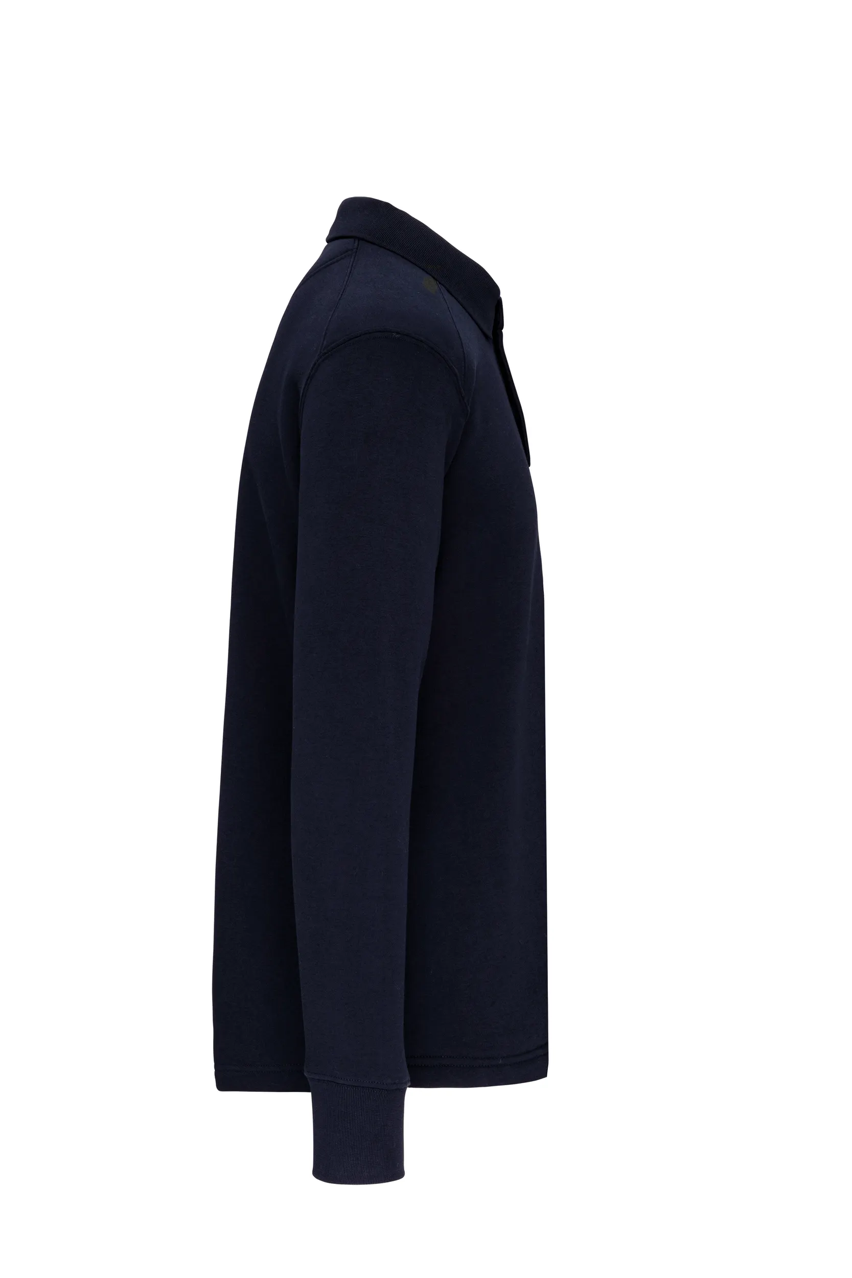 Sudadera cuello polo