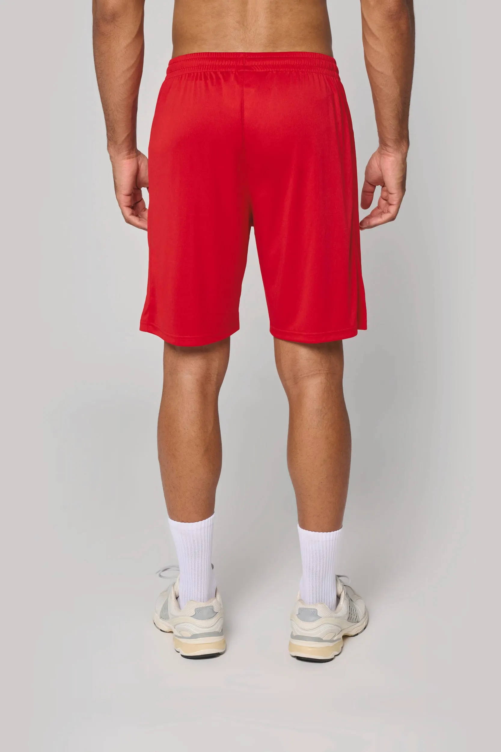 Pantalón corto multideporte de poliéster hombre