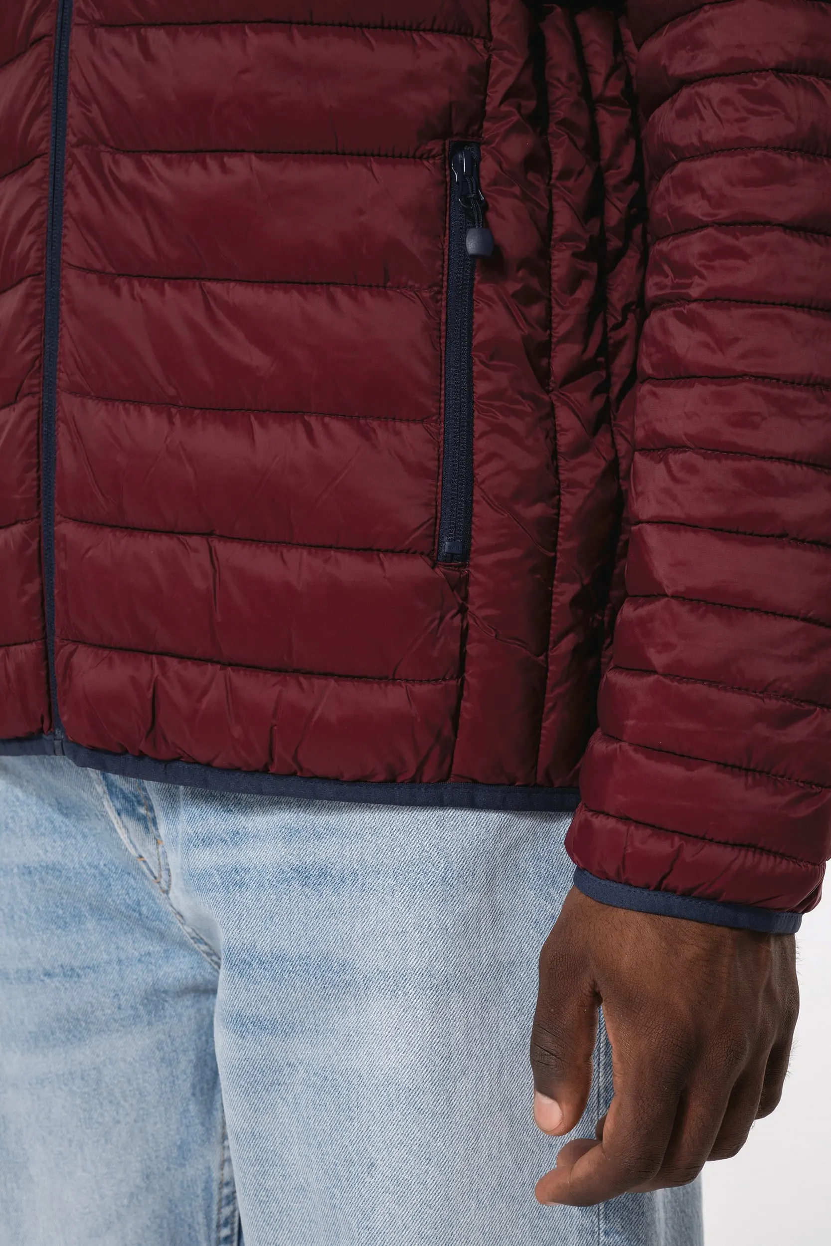 Chaqueta acolchada y ligera hombre