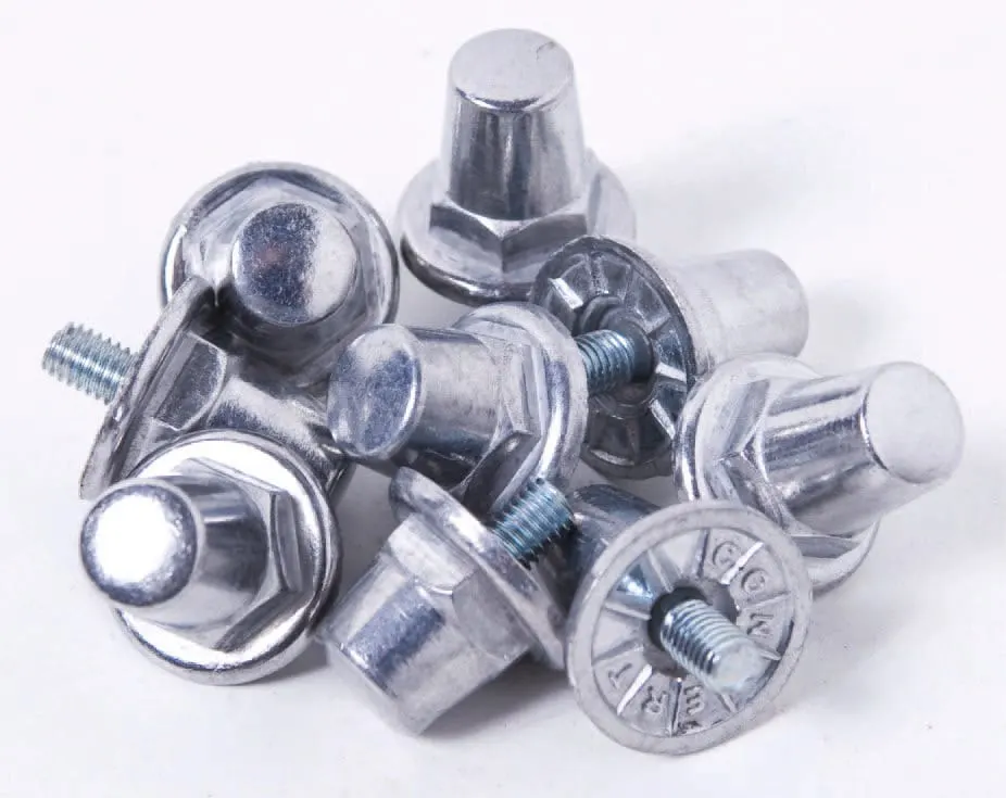 Pack 100 tacos hexagonales de aluminio