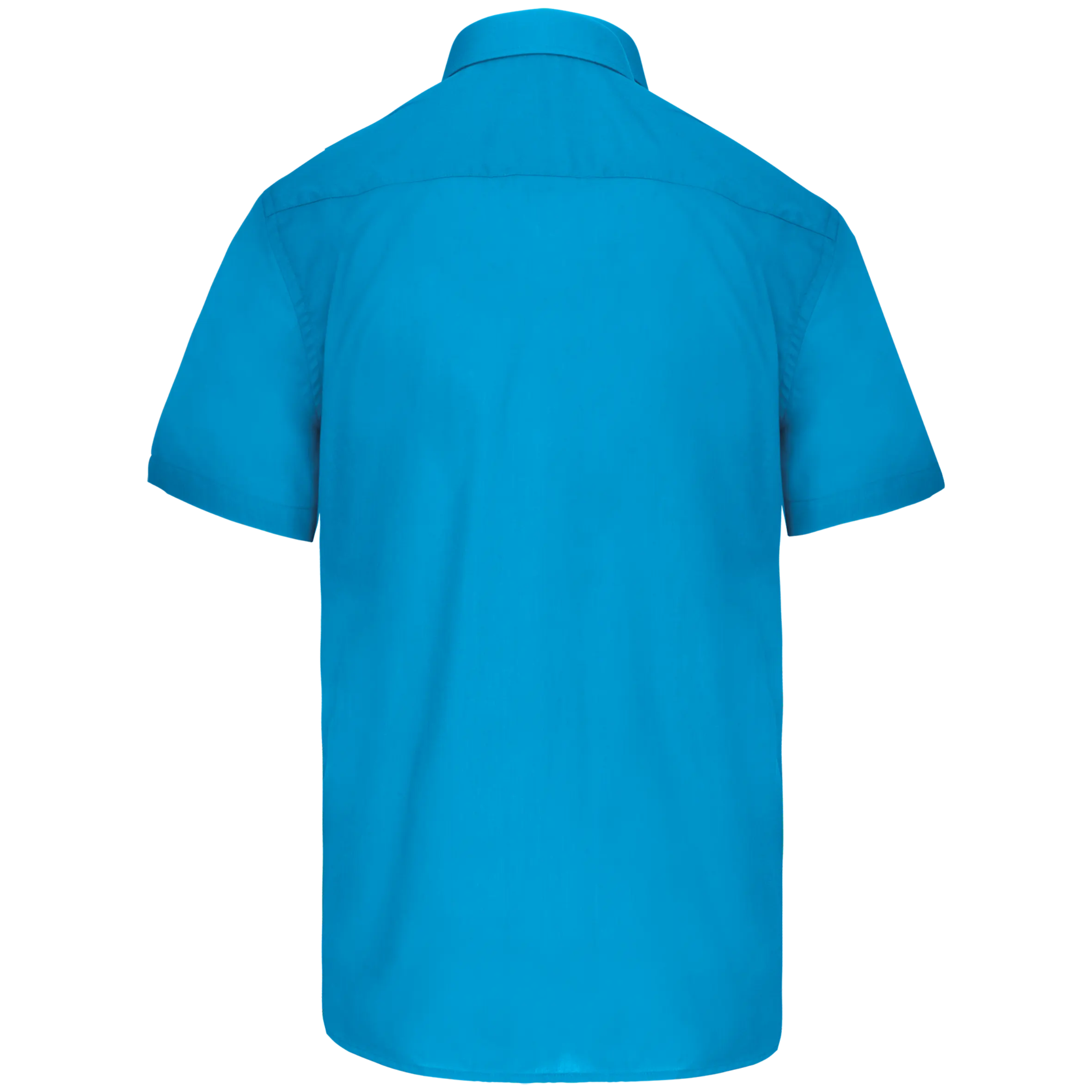 Camisa popelina de polialgodón manga corta de fácil cuidado hombre