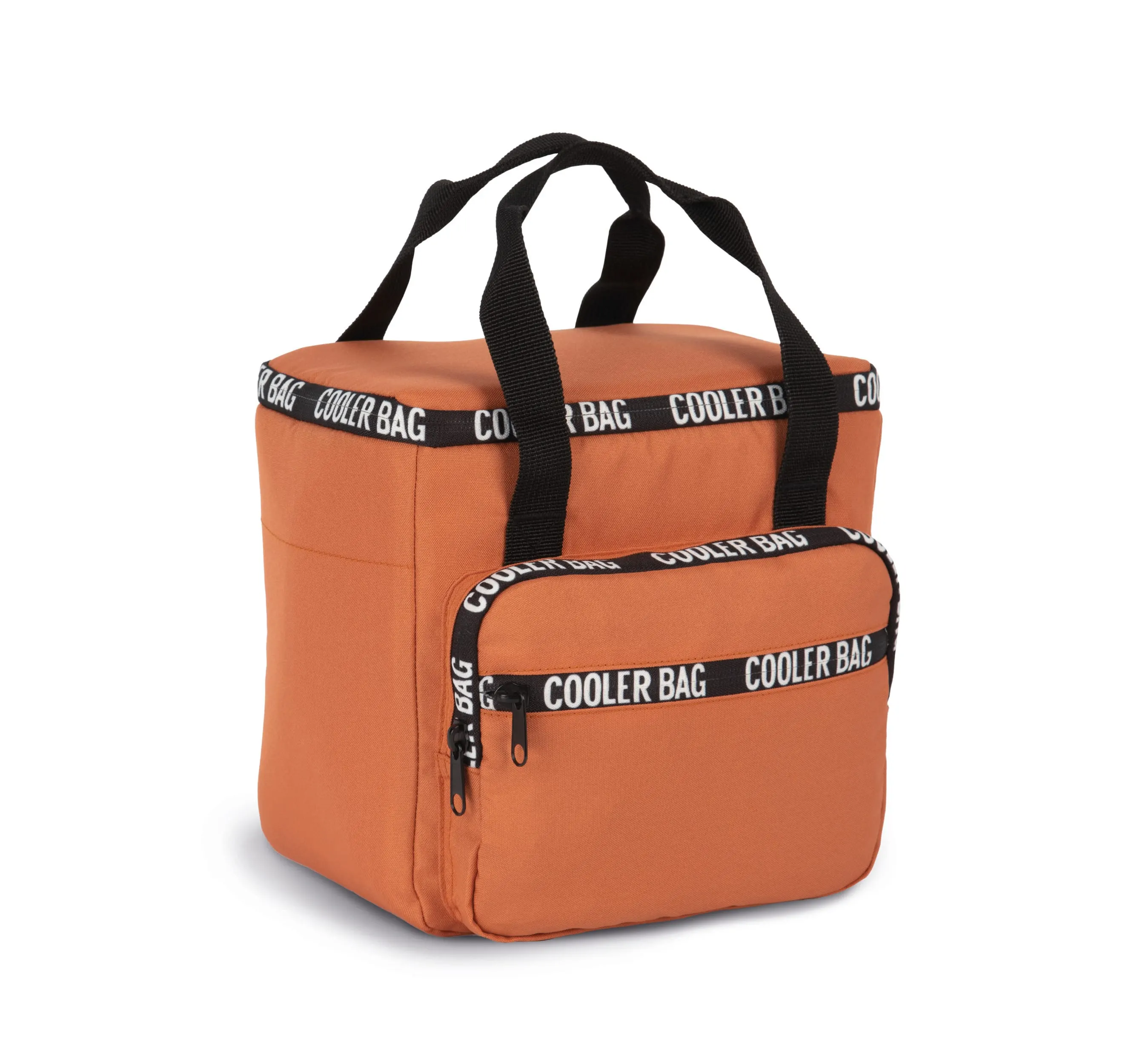 Bolsa isotérmica reciclada con bolsillo frontal