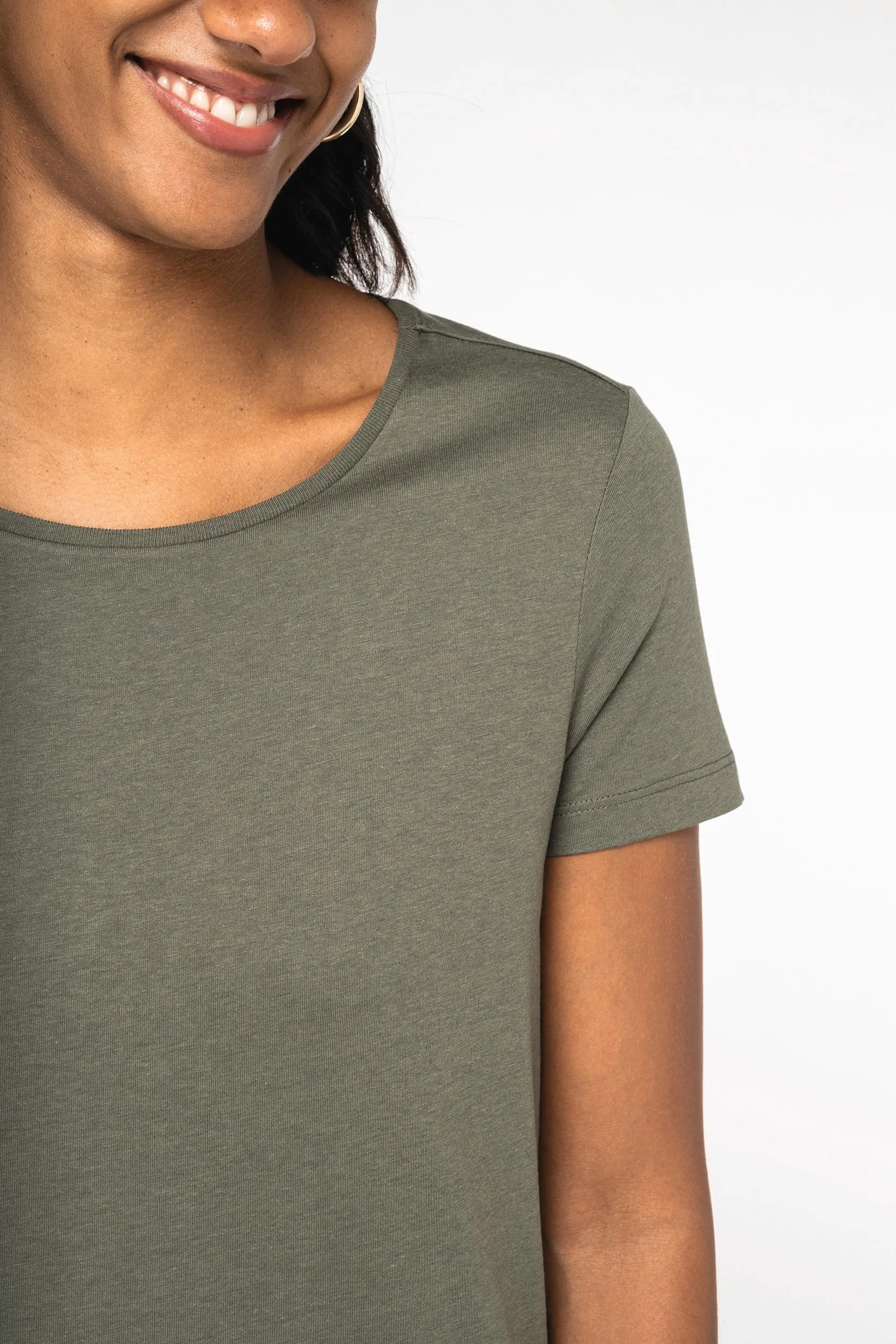 Camiseta ecorresponsable modal mujer