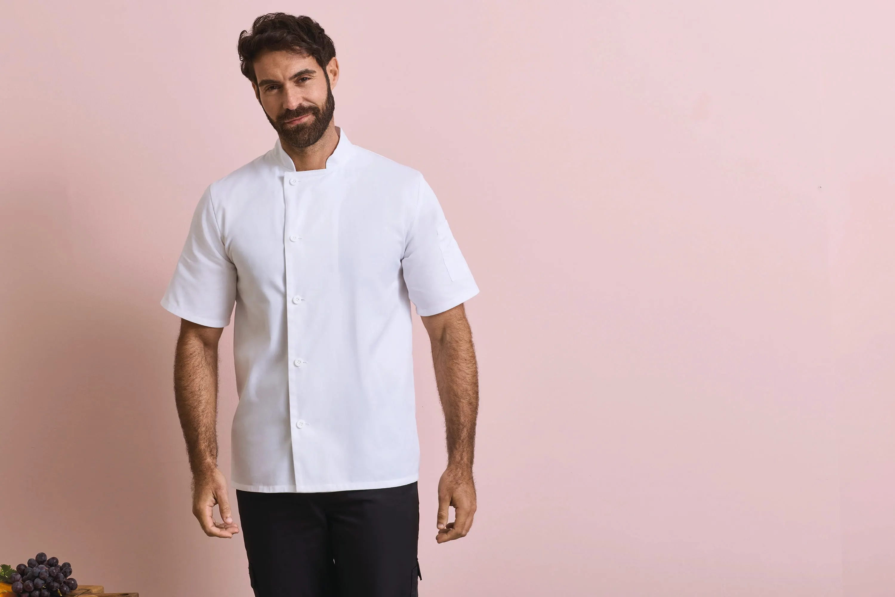 Chaqueta de chef "Essential" de manga corta