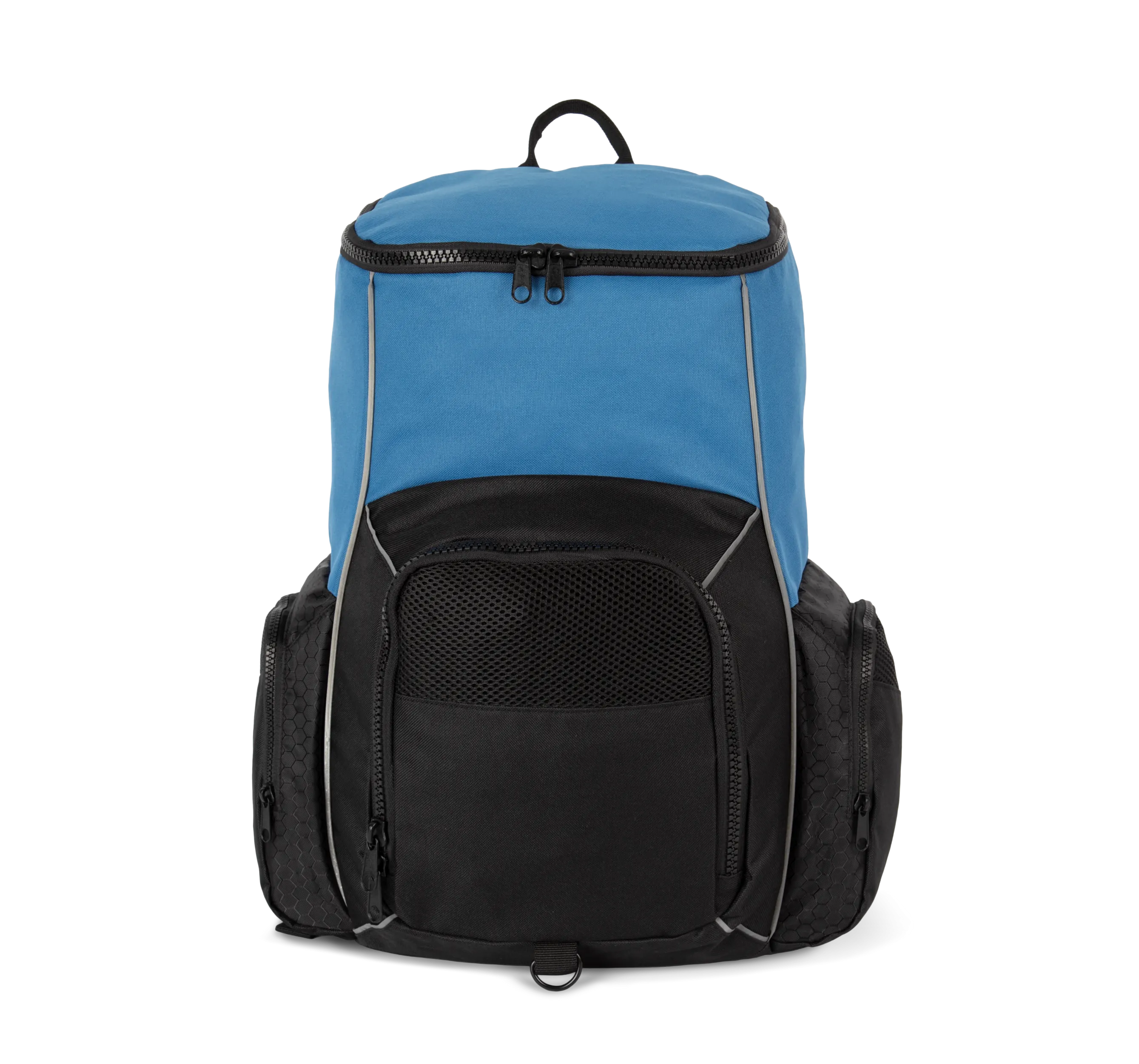 Mochila de deporte con portaobjetos confeccionada en material reciclado