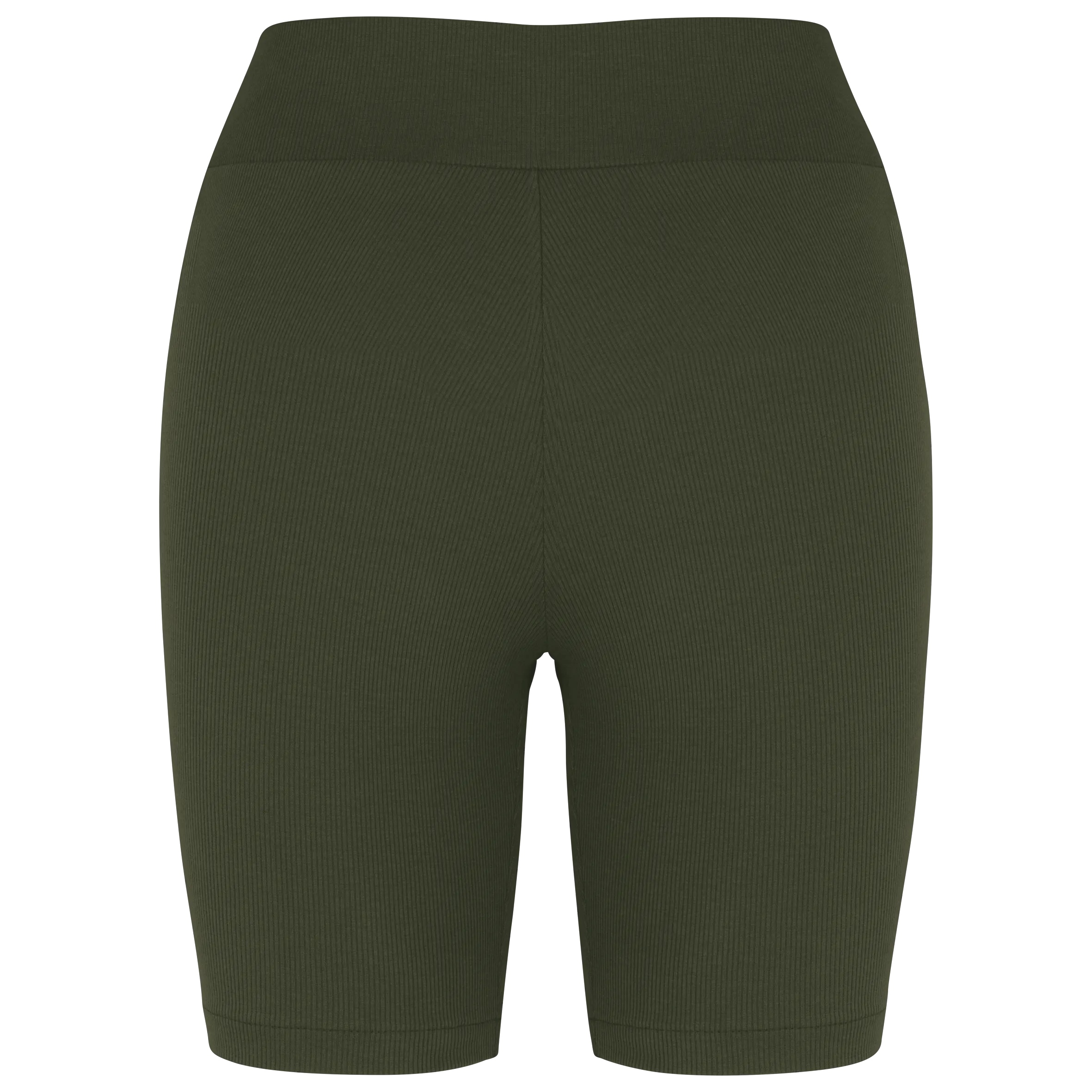 Short ecorresponsable de acanalado mujer