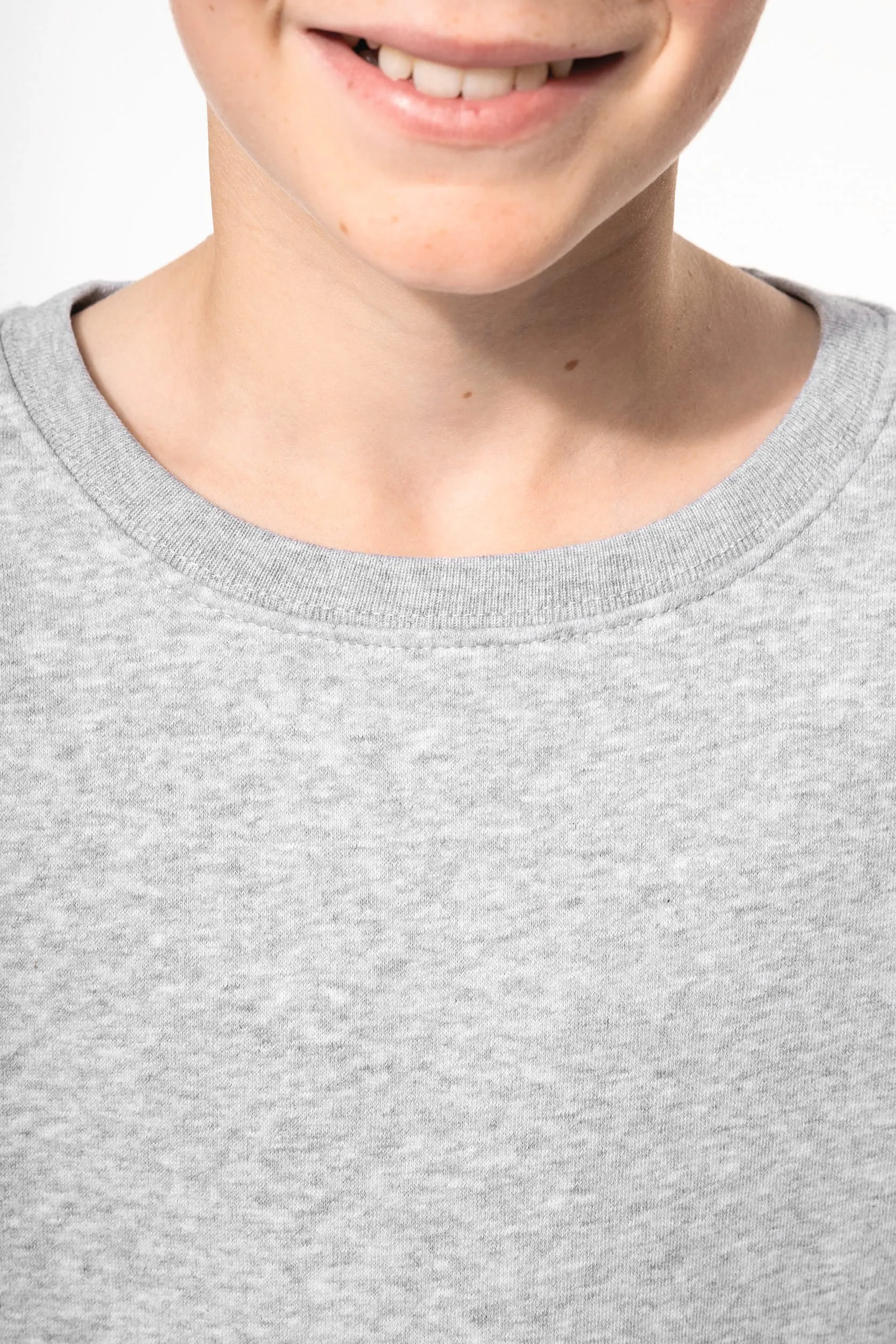 Sudadera cuello redondo infantil