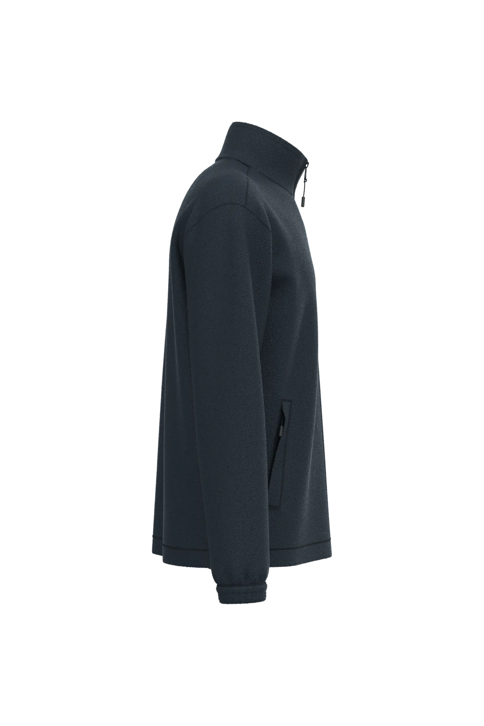 Chaqueta polar ajustable con puños elásticos