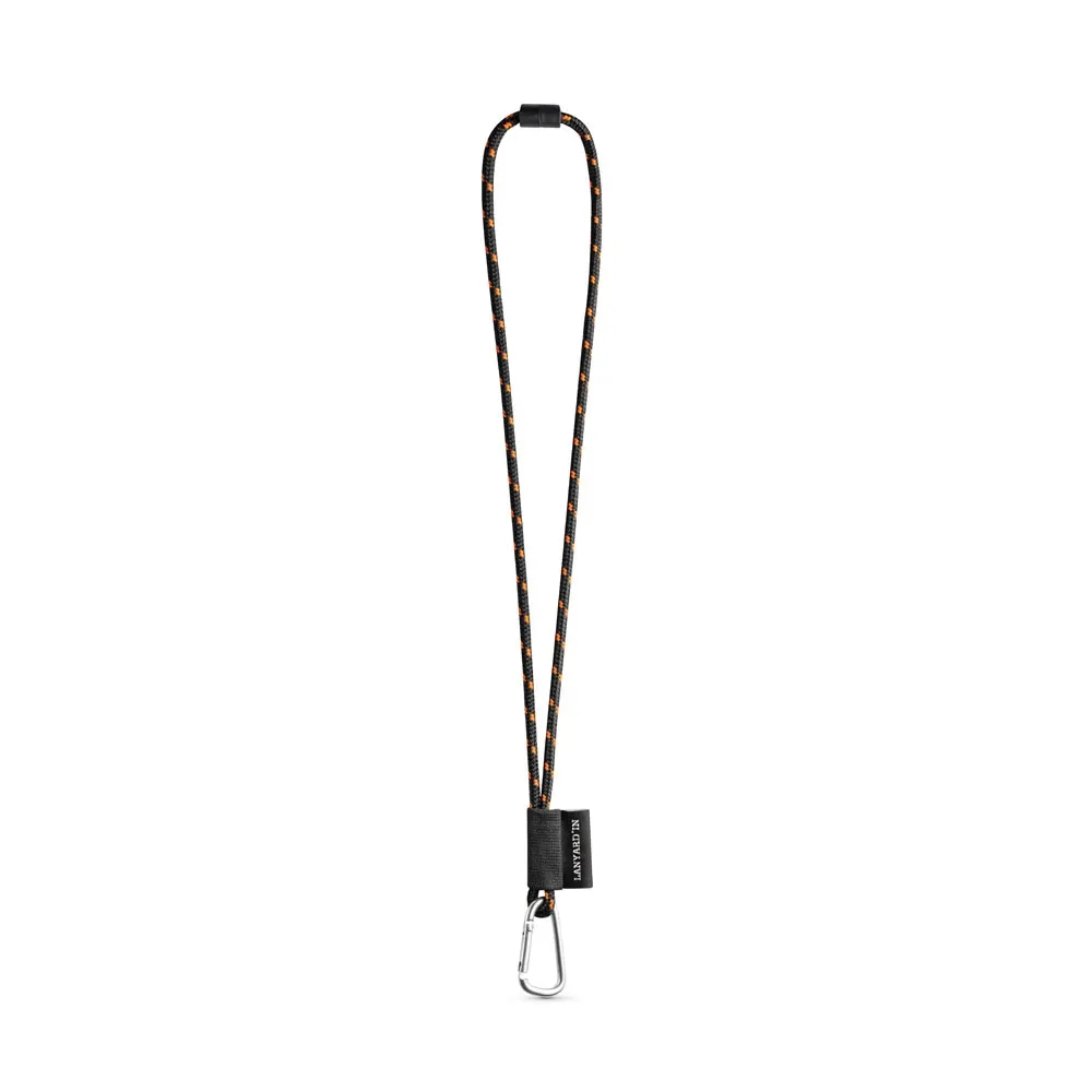 75091. SET Lanyard NAUTIC Long (Ø 7 mm) con Mosquetón en D de 55 mm y Cierre de Seguridad de Ø 7 mm