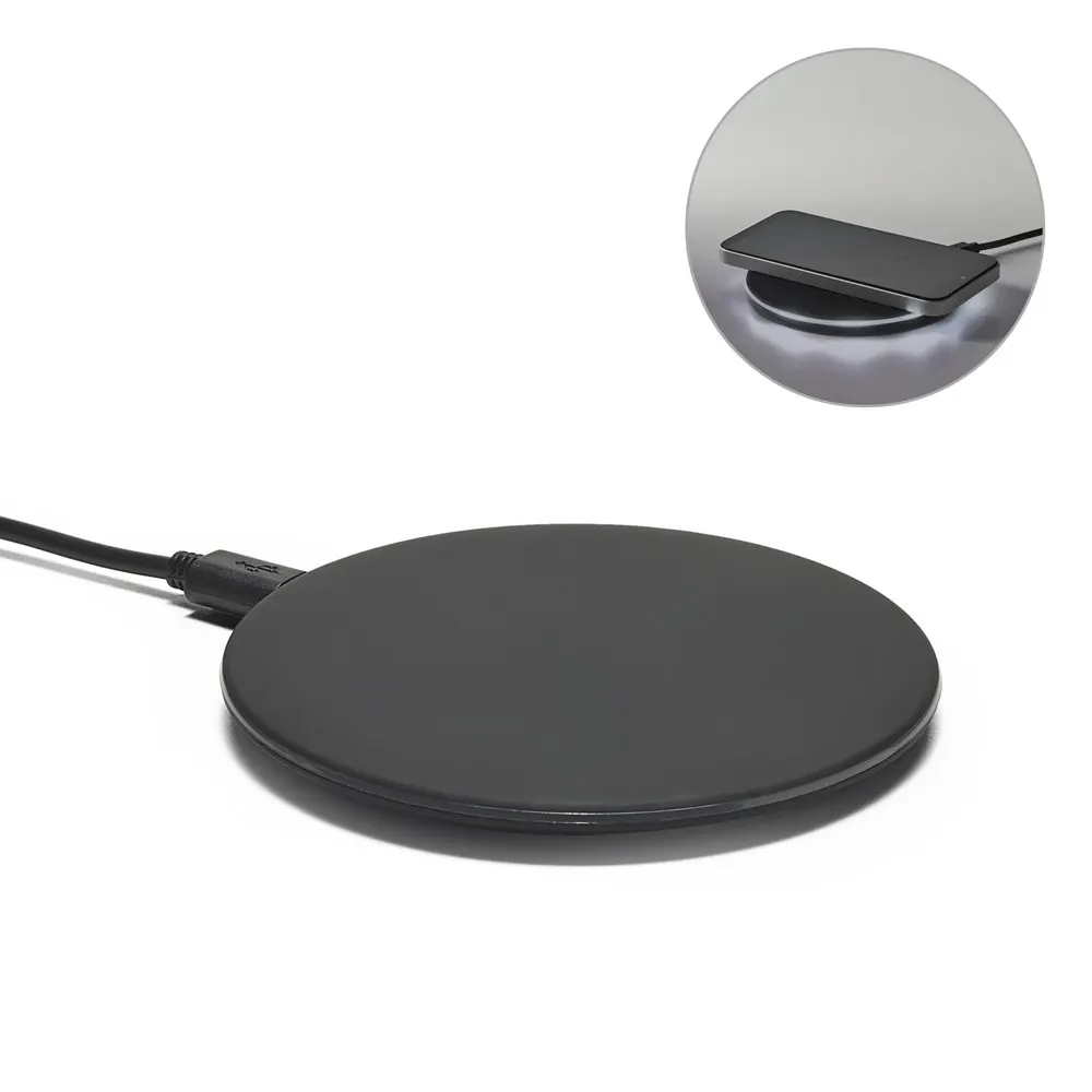 BURNELL. Cargador inalámbrico superrápido de 10W, fabricado en ABS