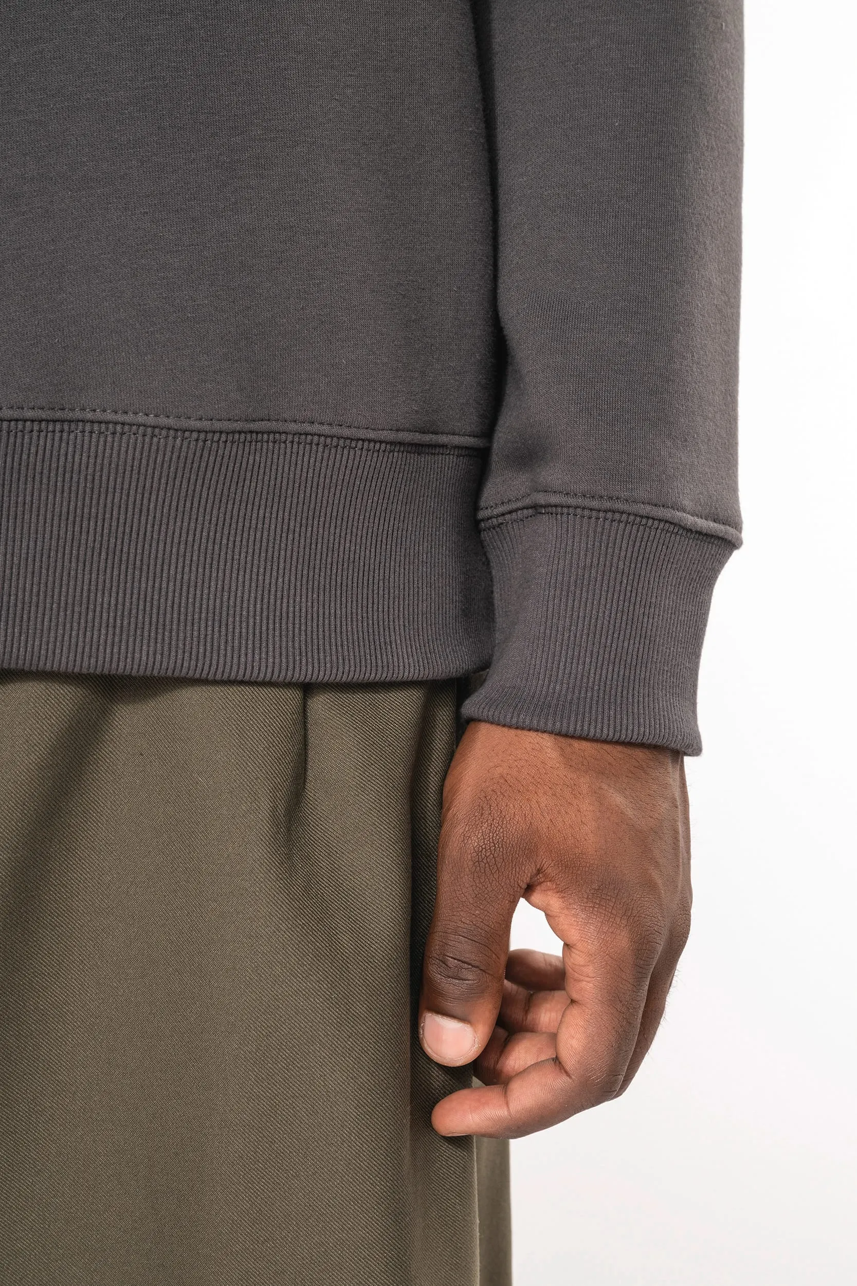 Sudadera cuello redondo
