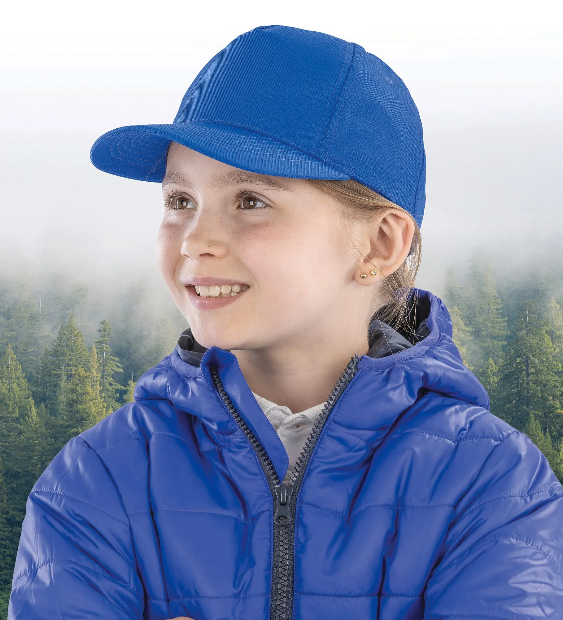 Gorra reciclada 5 paneles infantil
