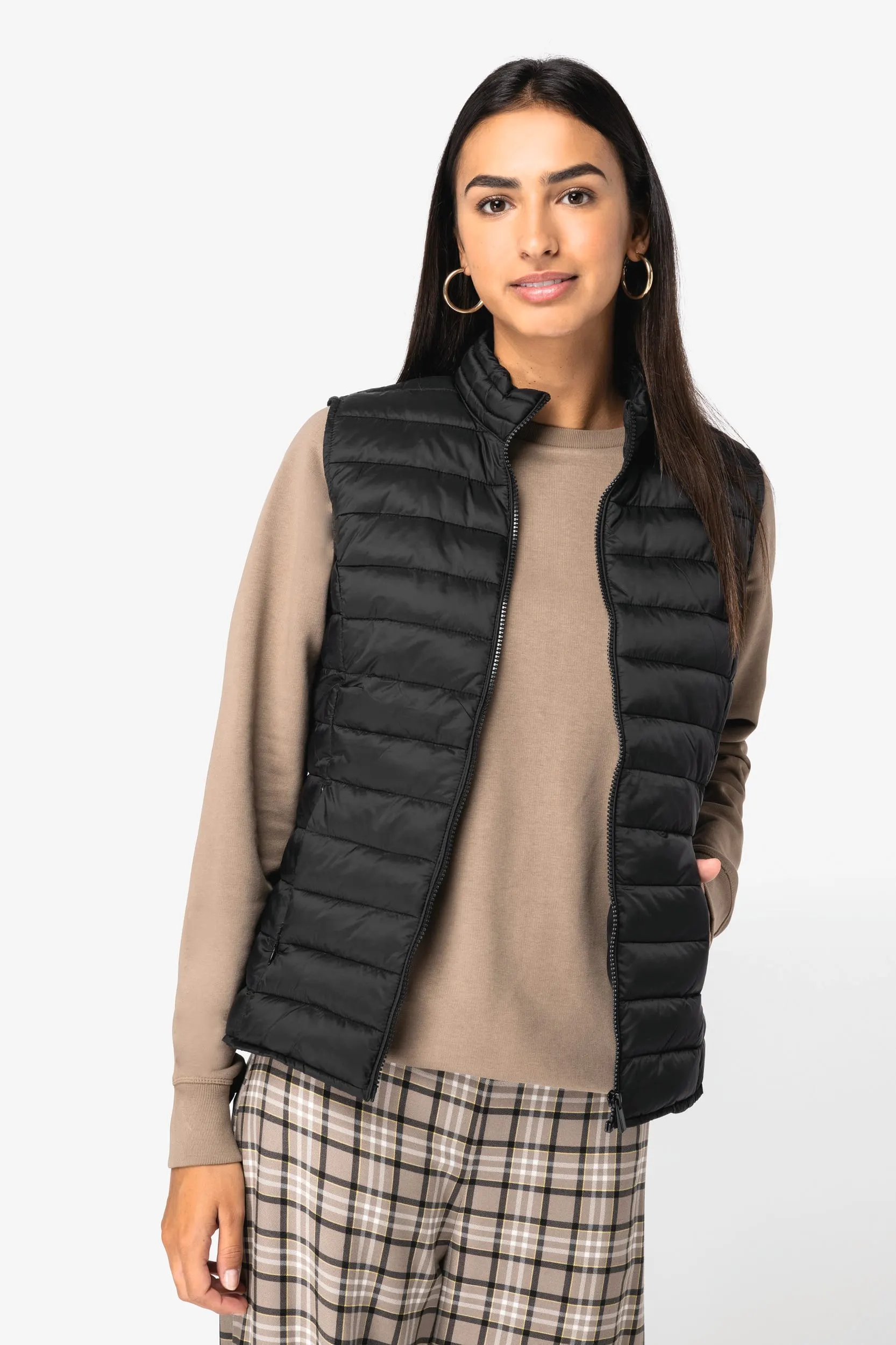 Chaleco ecorresponsable ligero mujer