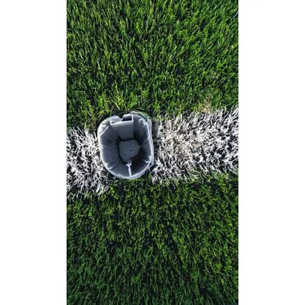 JUEGO PORTERÍAS ALUMINIO FÚTBOL 7 90 MM FIJAS