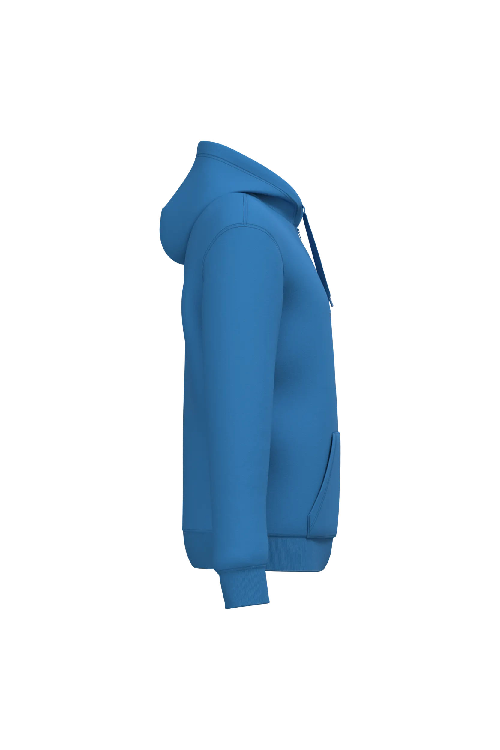 Sudadera con capucha y cremallera reciclada unisex