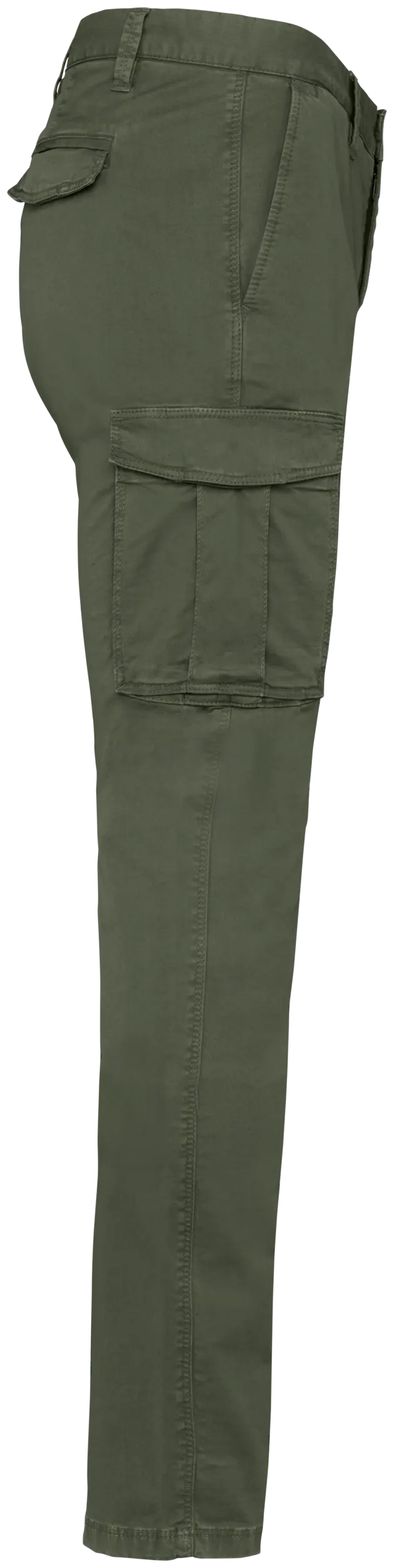 Pantalón cargo ecorresponsable efecto lavado hombre