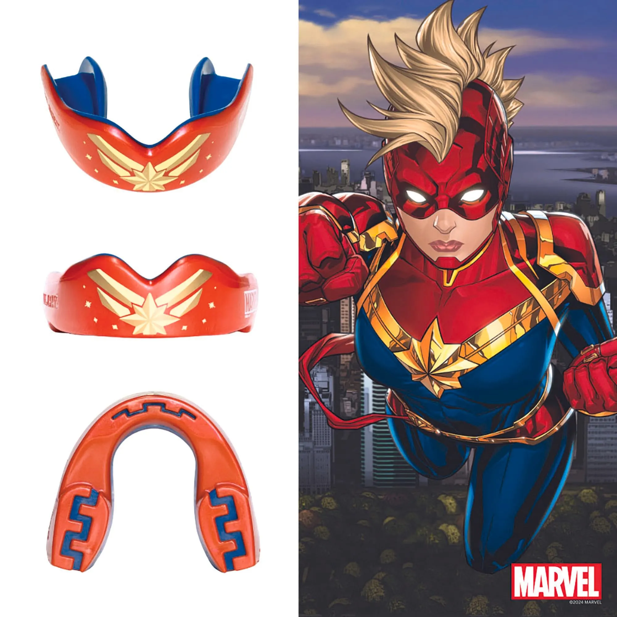 Protectores bucales Marvel