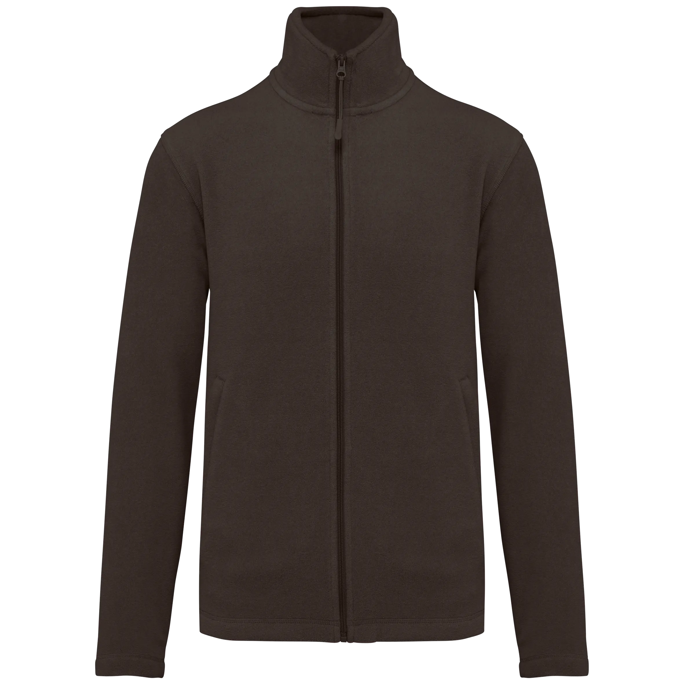 Chaqueta micropolar con cremallera hombre