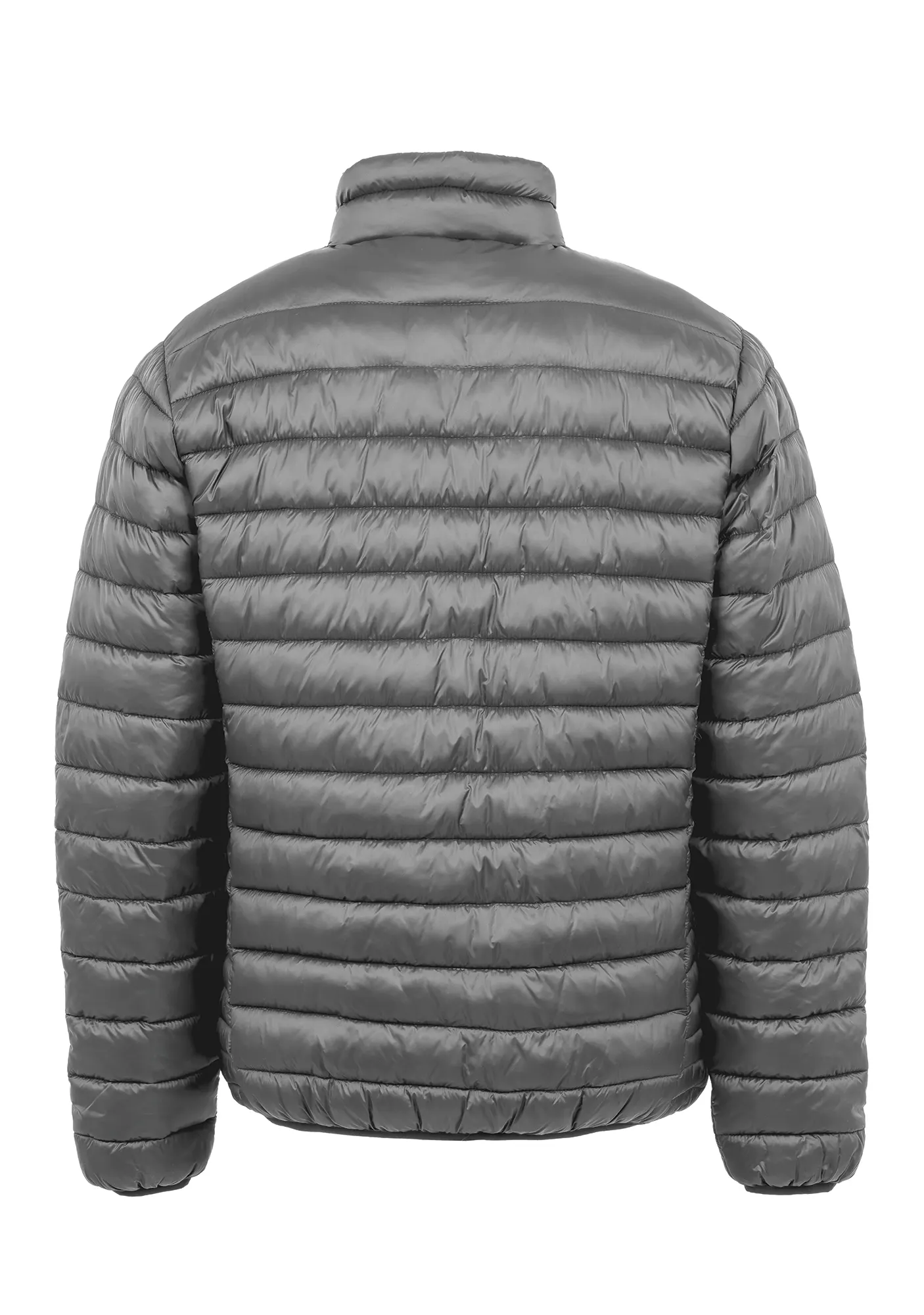 Chaqueta acolchada reciclada sin capucha