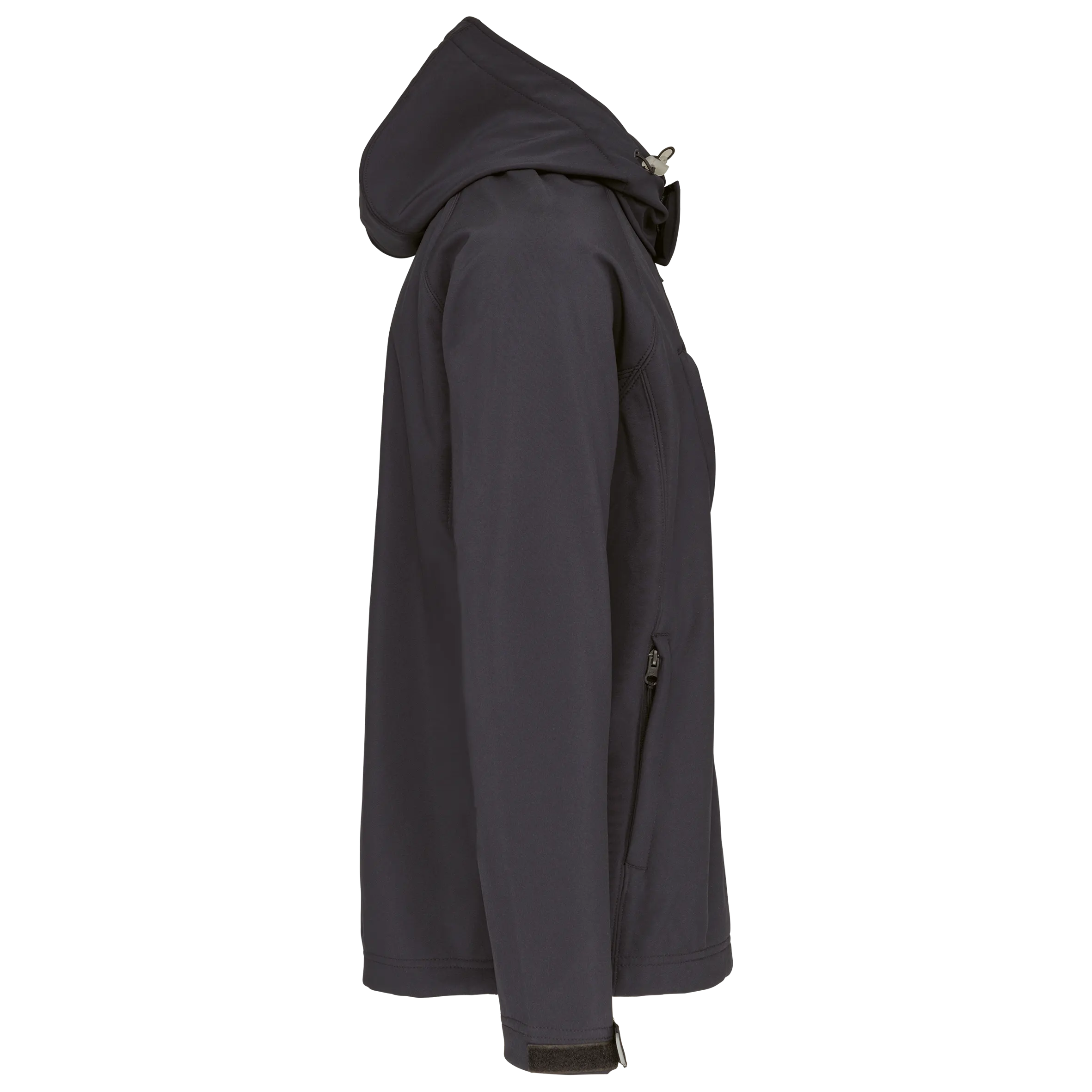 Chaqueta softshell con capucha extraíble hombre