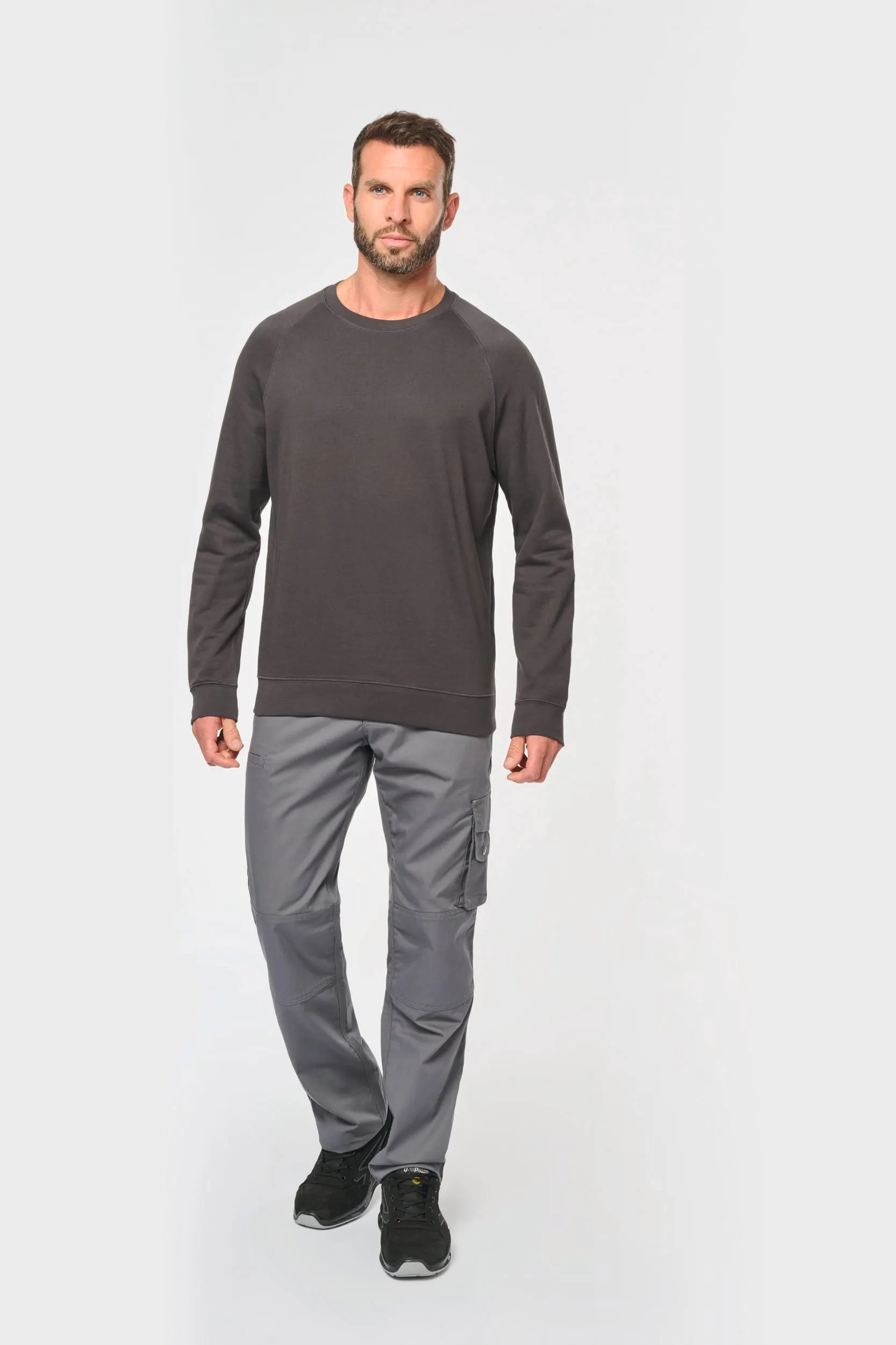 Sudadera con cuello redondo