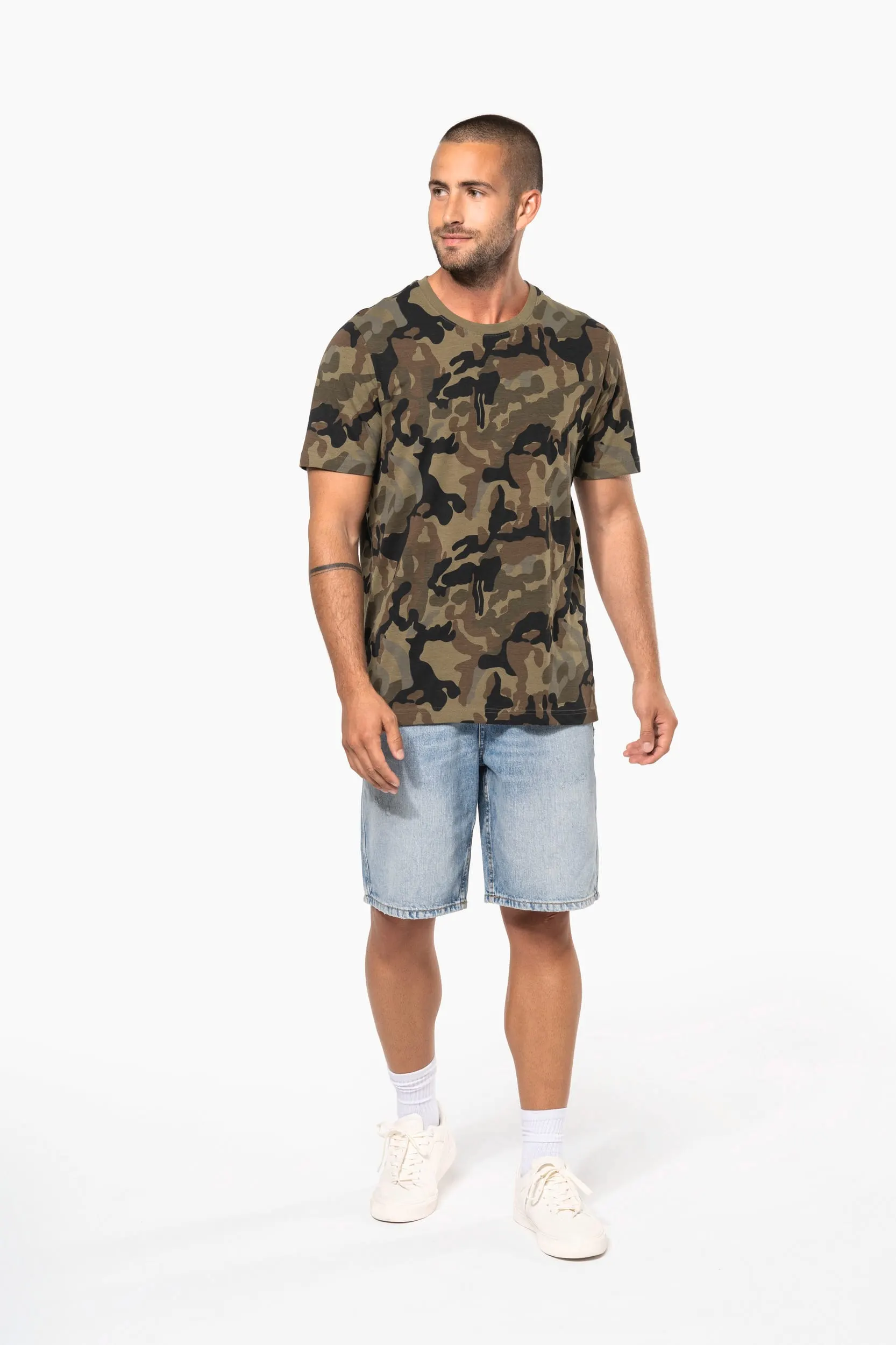 Camiseta camuflaje hombre